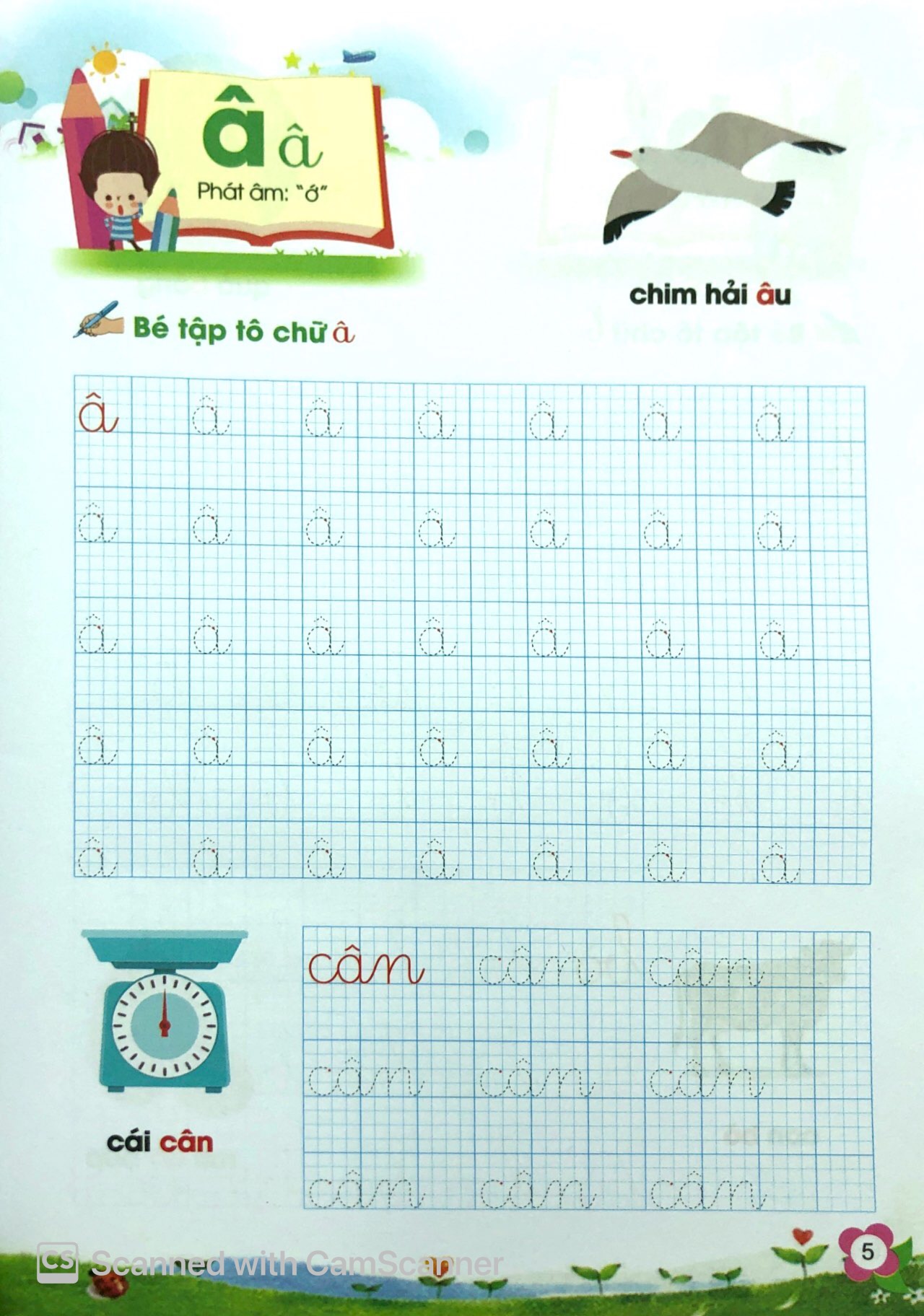 bé tự tin vào lớp 1 - bé tô chữ và ghép vần - Ảnh 6