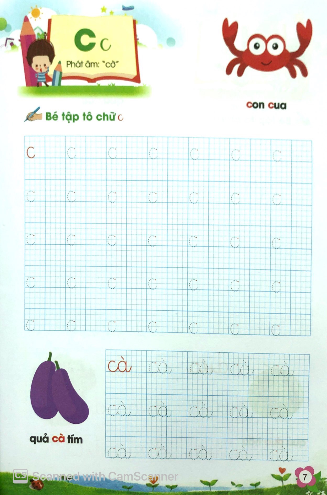 bé tự tin vào lớp 1 - bé tô chữ và ghép vần - Ảnh 8