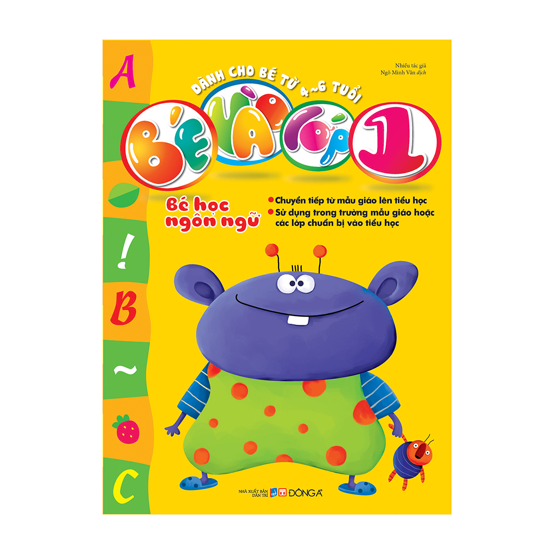 bé vào lớp 1 - bé học ngôn ngữ (dành cho bé từ 4-6 tuổi) - Ảnh 2