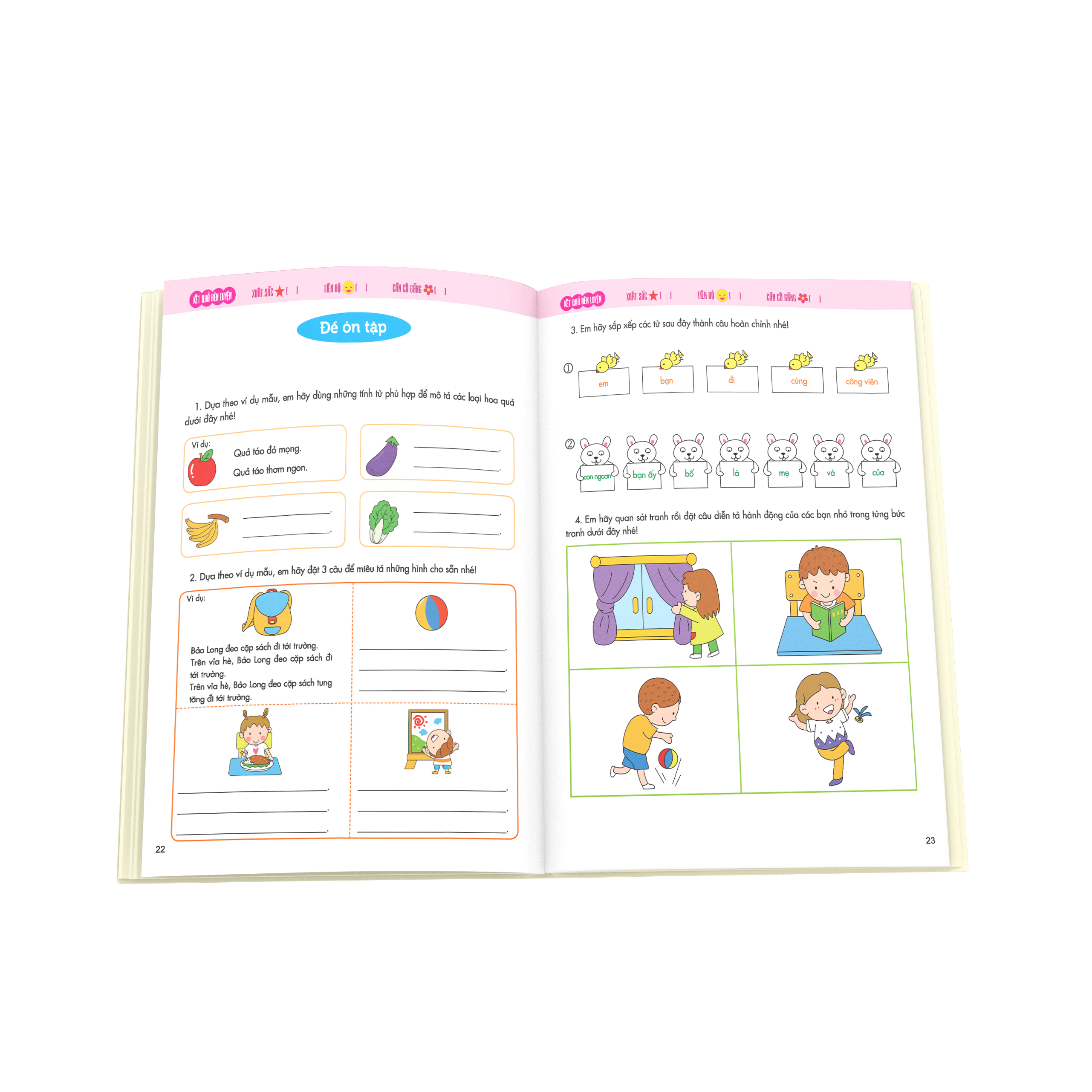 bé vào lớp 1 - bé học ngôn ngữ (dành cho bé từ 4-6 tuổi) - Ảnh 5