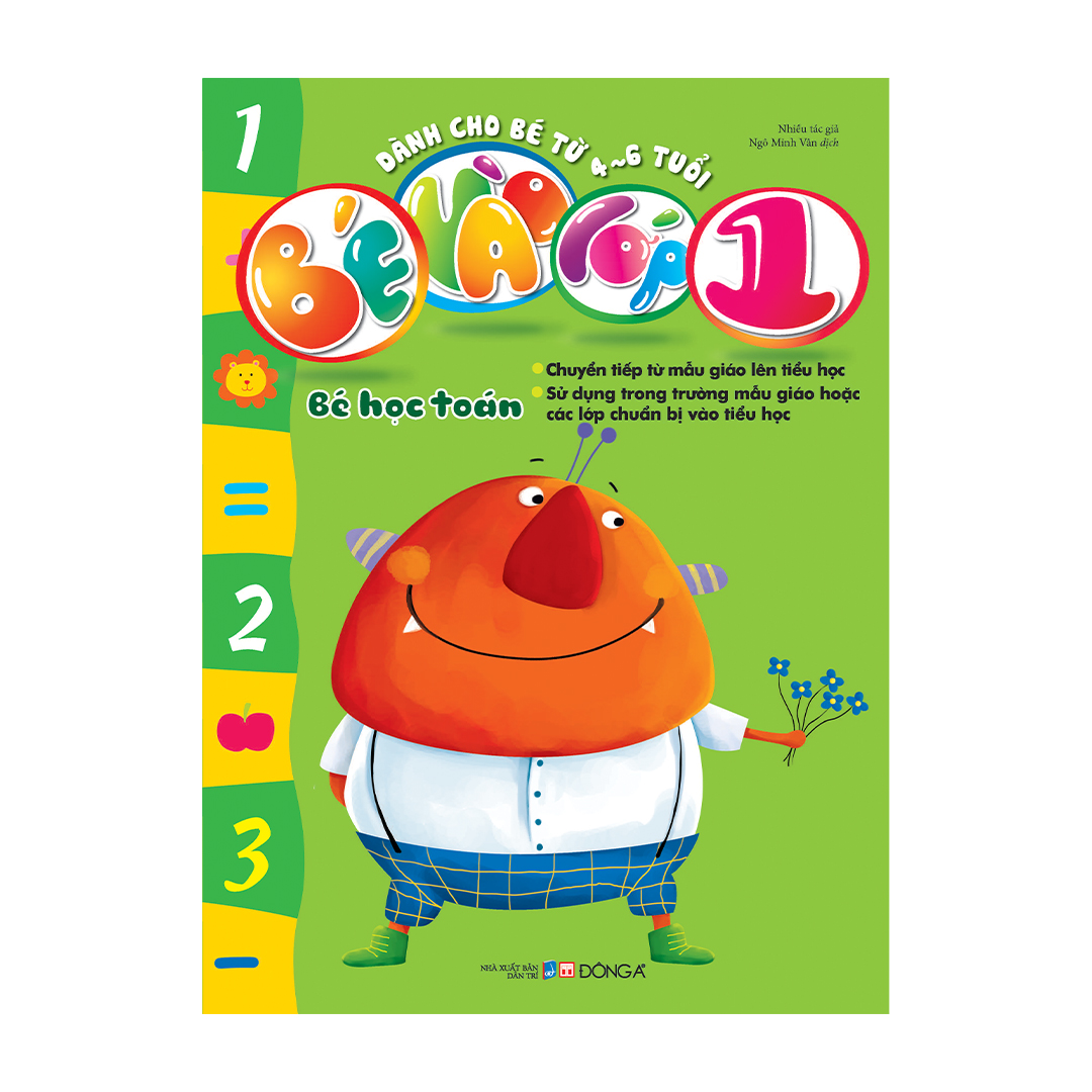 bé vào lớp 1 - bé học toán (dành cho bé từ 4-6 tuổi) - Ảnh 2
