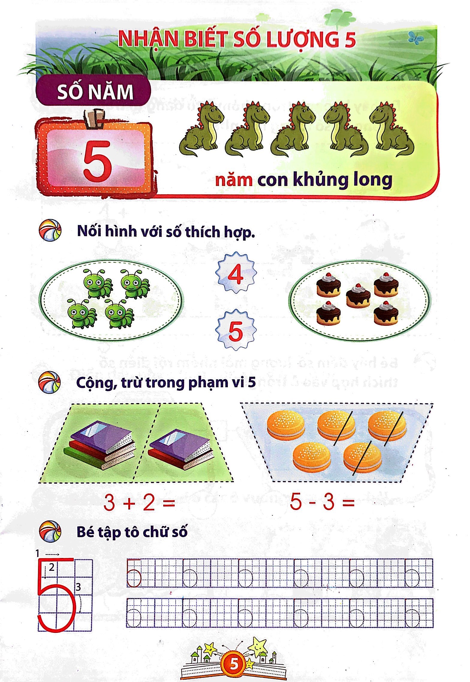 bé vào lớp 1 - bé làm quen với toán - Ảnh 11