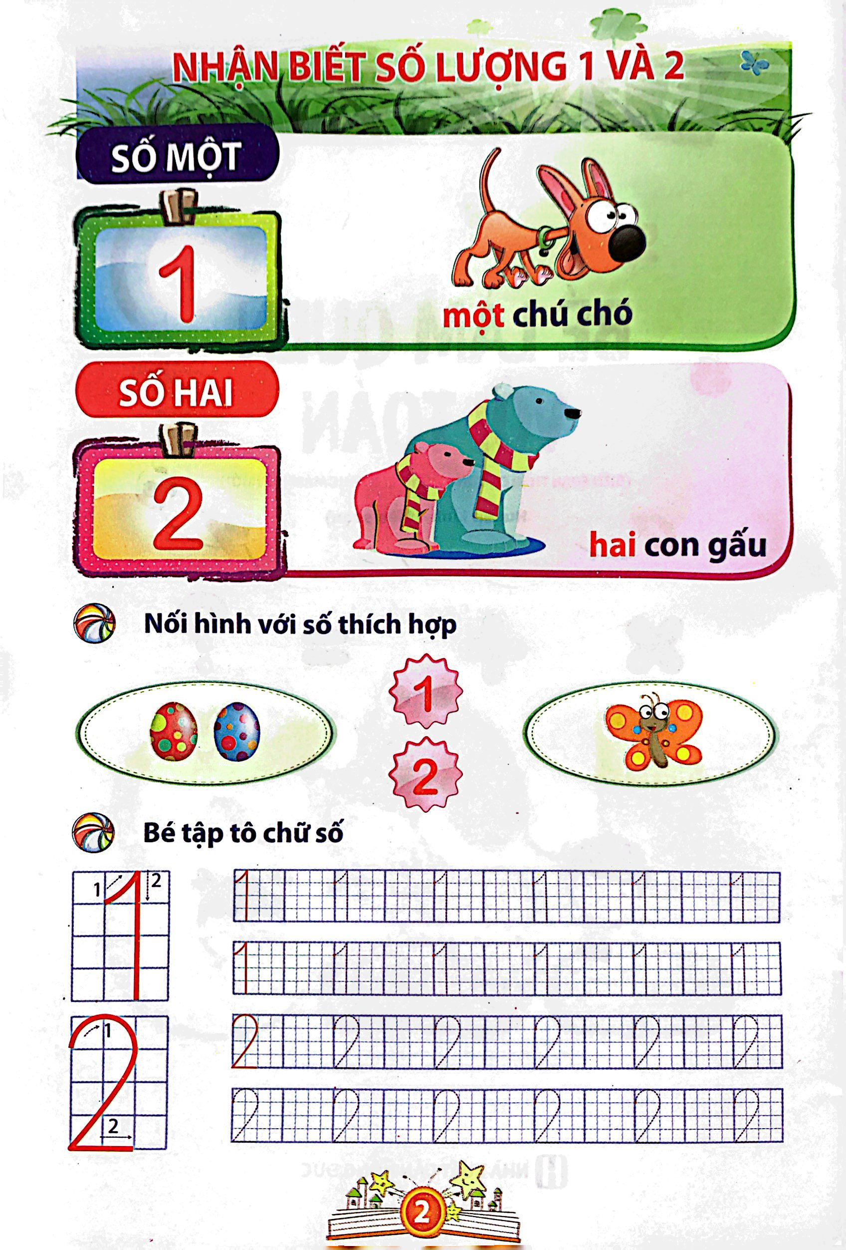 bé vào lớp 1 - bé làm quen với toán - Ảnh 5