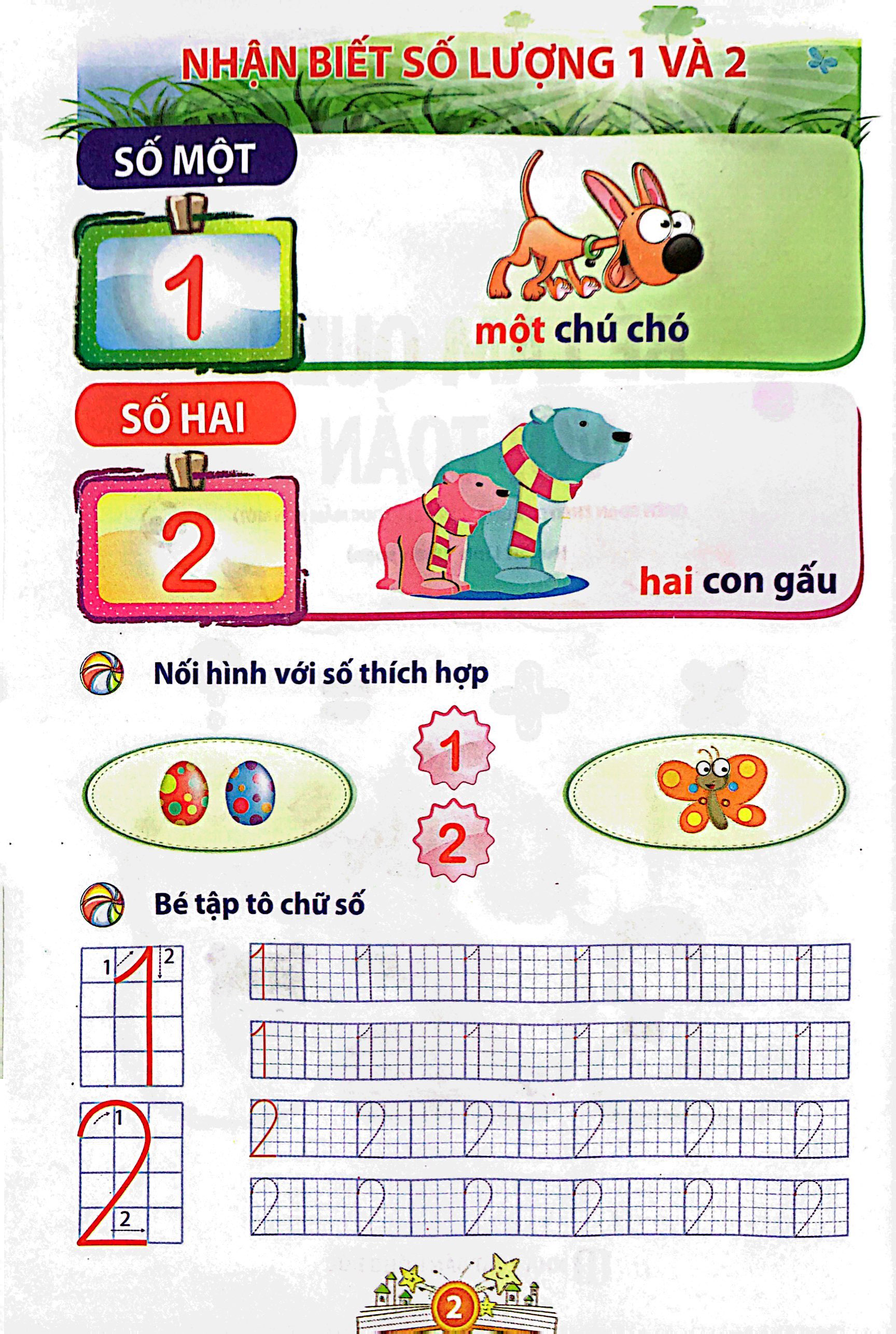 bé vào lớp 1 - bé làm quen với toán - Ảnh 6