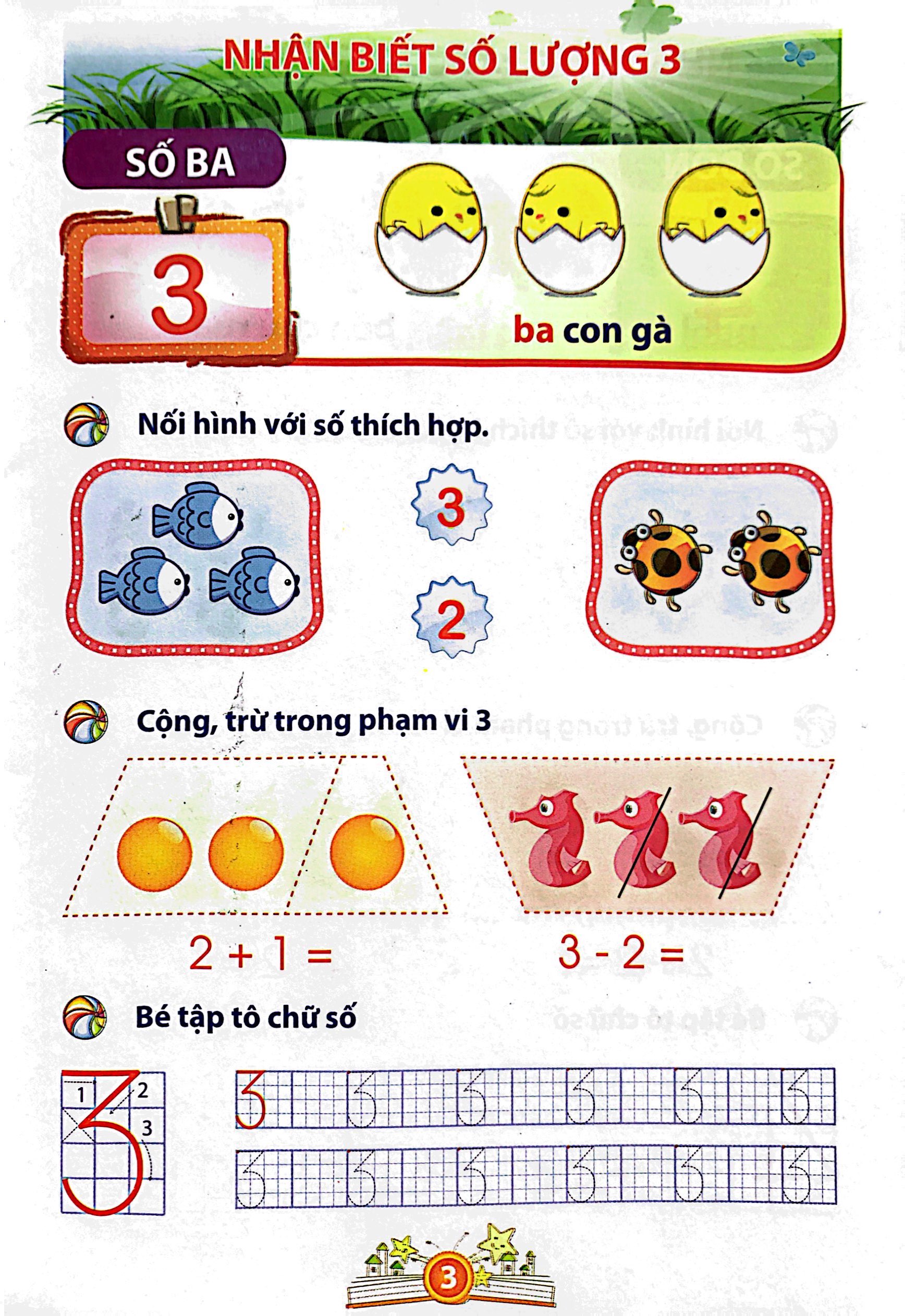 bé vào lớp 1 - bé làm quen với toán - Ảnh 8