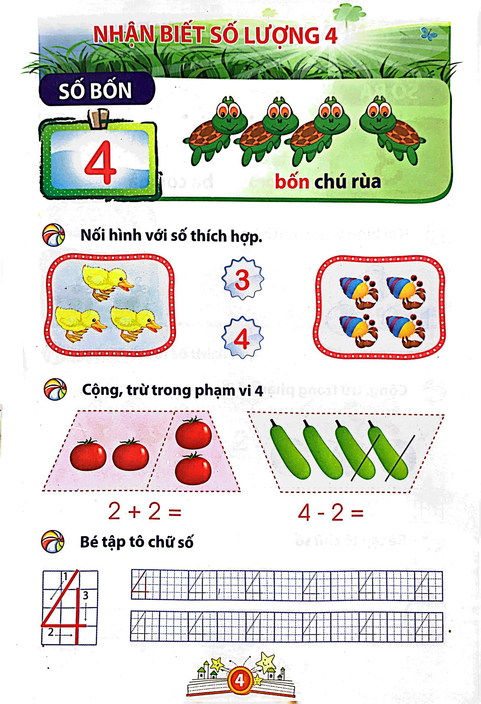 bé vào lớp 1 - bé làm quen với toán - Ảnh 9
