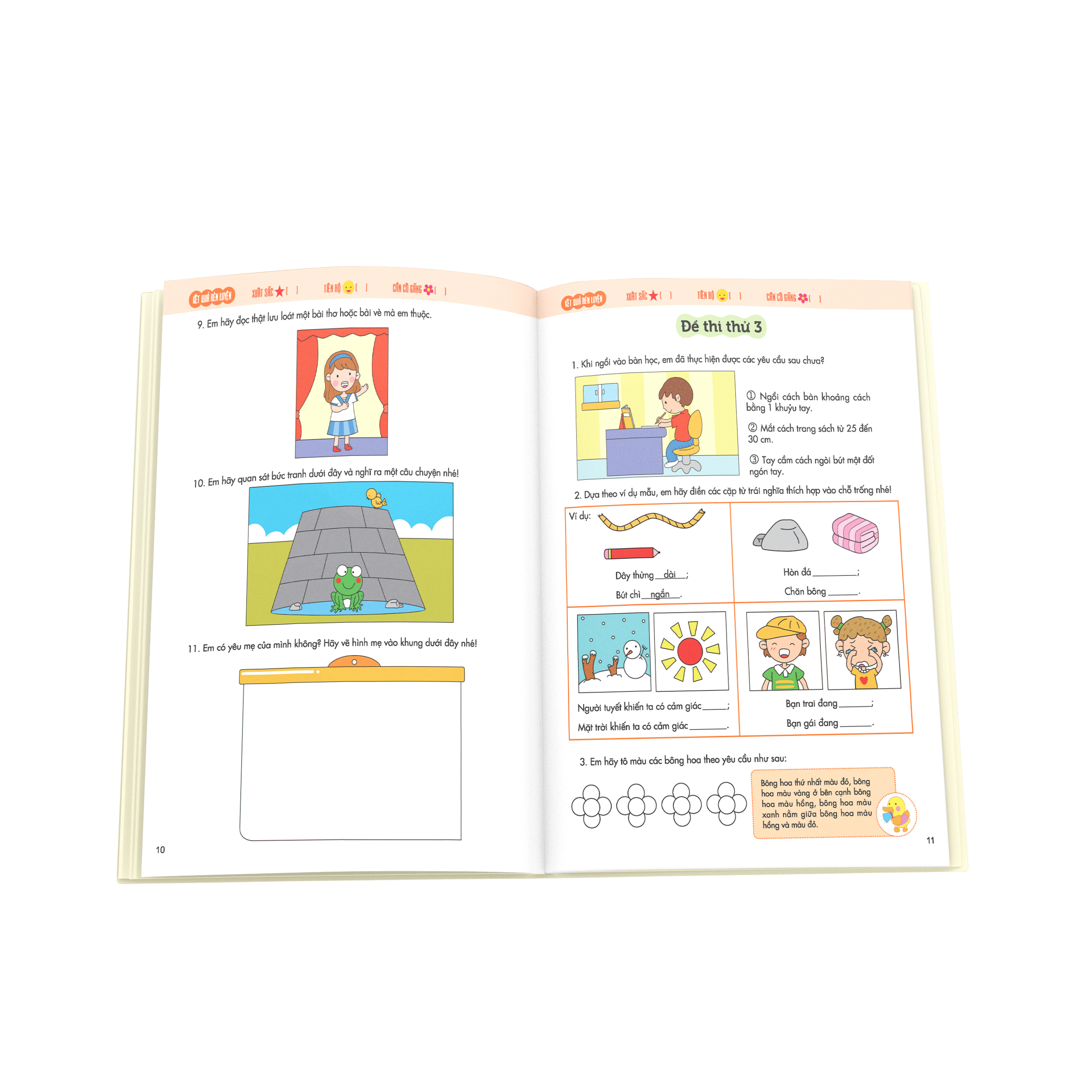 bé vào lớp 1 - đề thi thử vào lớp 1 (dành cho bé từ 4-6 tuổi) - Ảnh 4