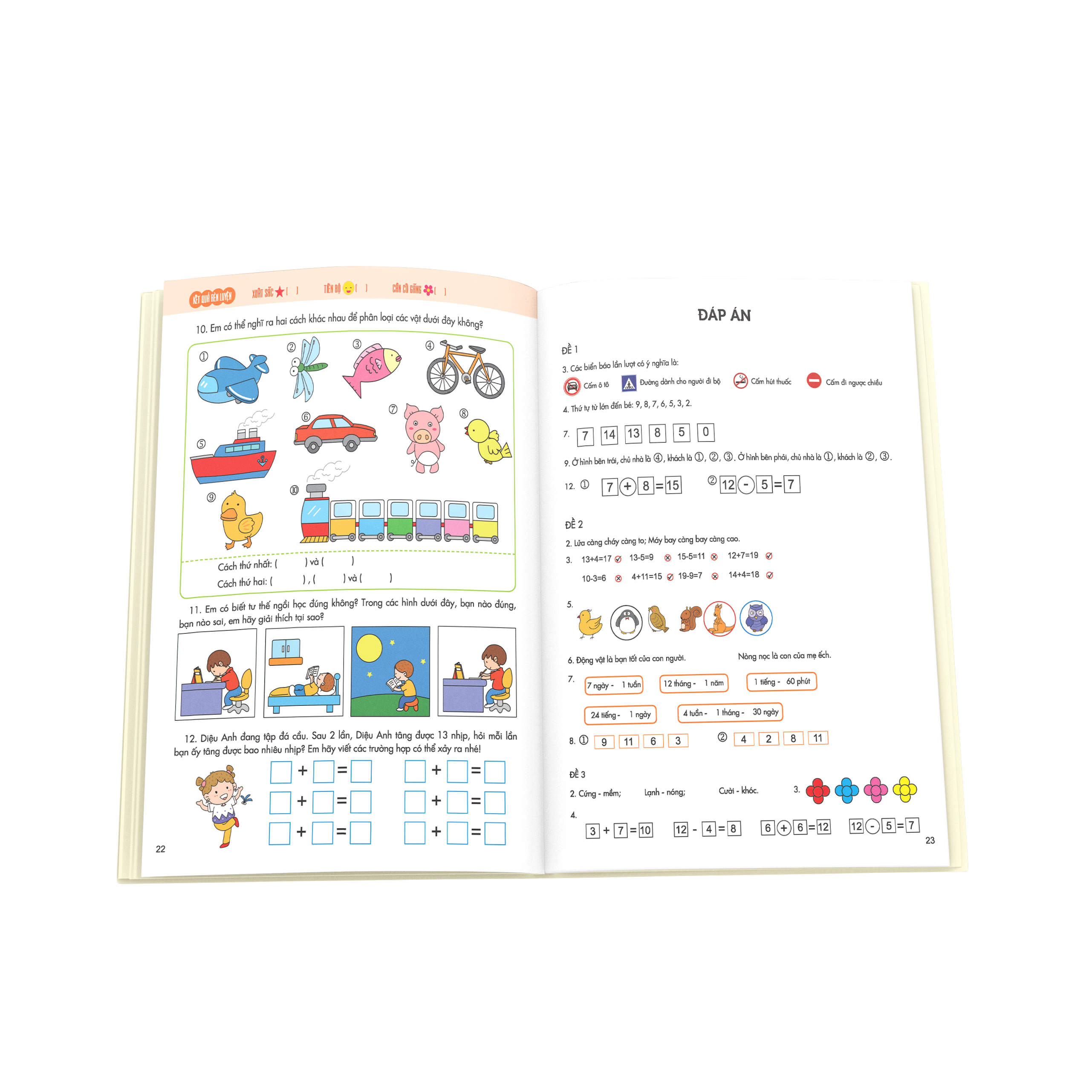 bé vào lớp 1 - đề thi thử vào lớp 1 (dành cho bé từ 4-6 tuổi) - Ảnh 5