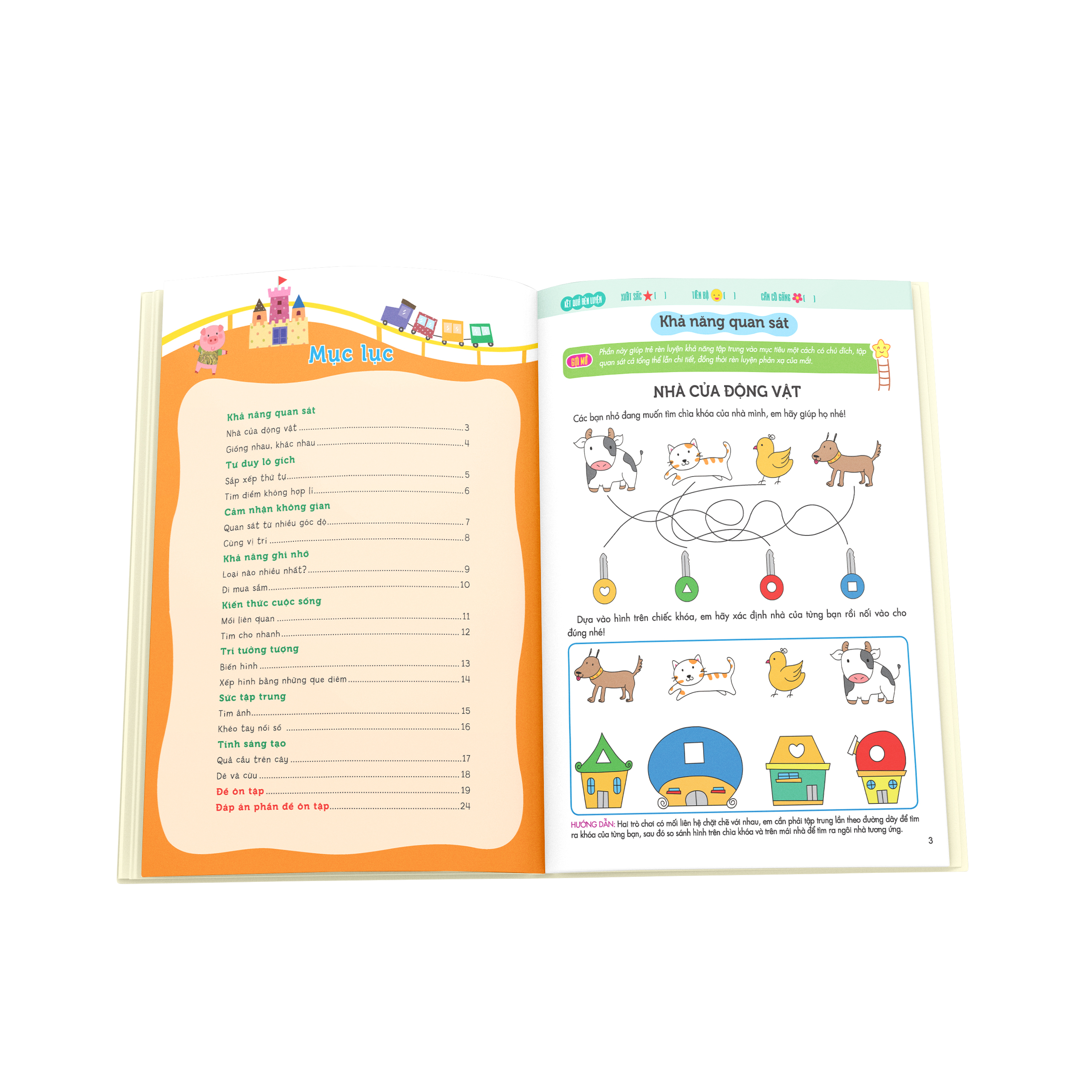 bé vào lớp 1 - rèn luyện iq (dành cho bé từ 4-6 tuổi) - Ảnh 3