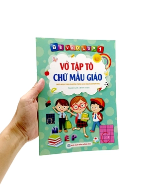 bé vào lớp 1 - vở tập tô chữ mẫu giáo - Ảnh 8