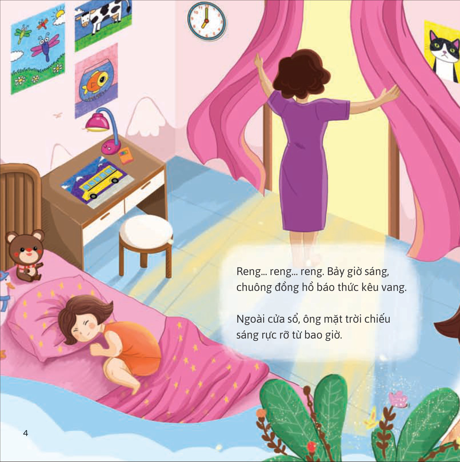 bé vào mẫu giáo - đi học thật vui - Ảnh 2