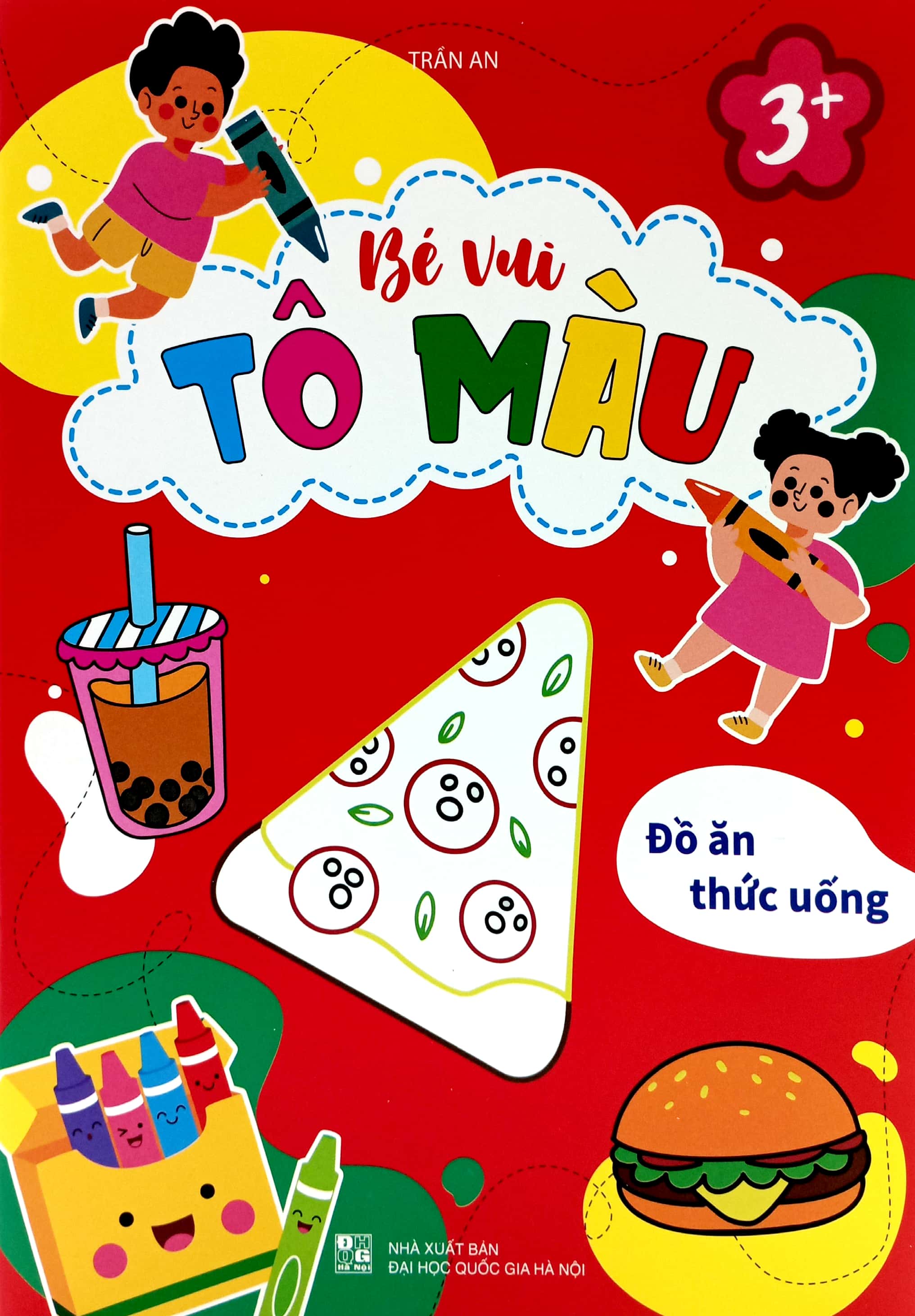 bé vui tô màu - đồ ăn thức uống - Ảnh 2