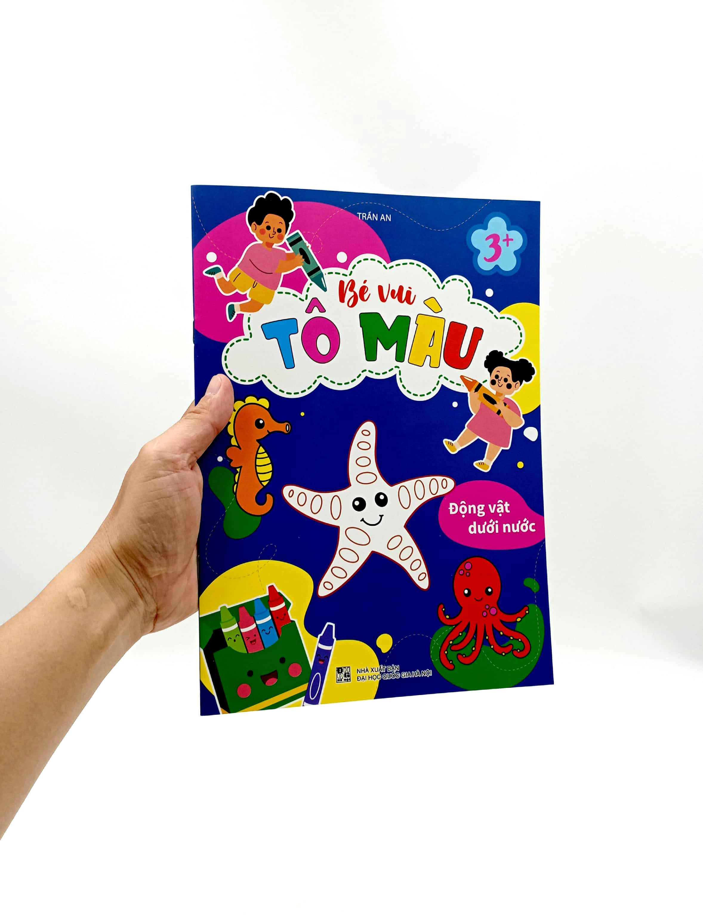 bé vui tô màu - động vật dưới nước - Ảnh 7