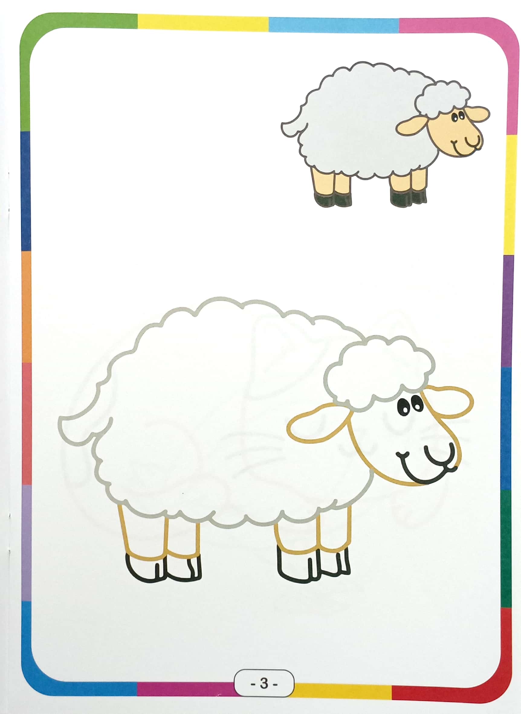 bé vui tô màu - động vật nuôi - Ảnh 5