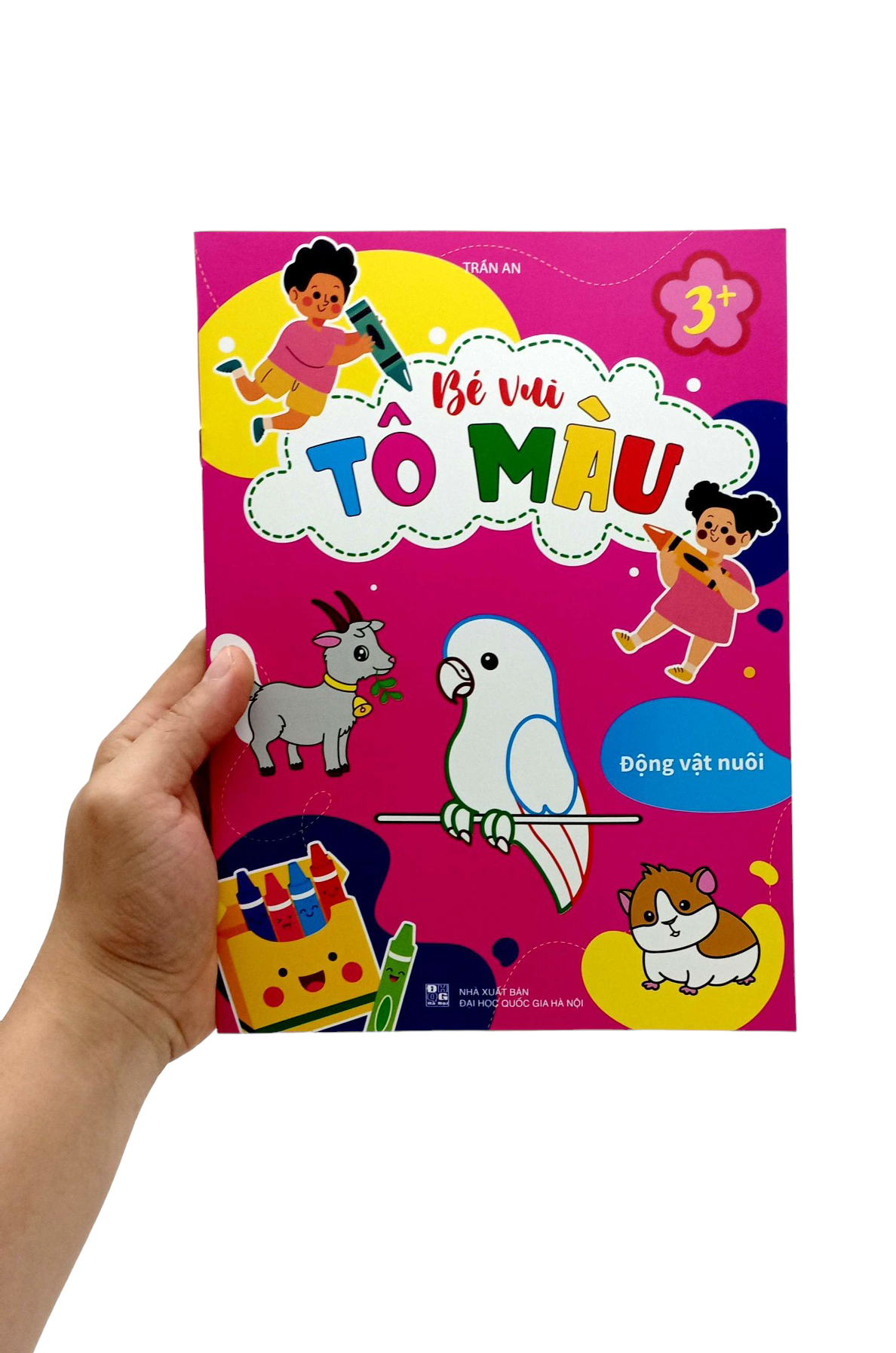 bé vui tô màu - động vật nuôi - Ảnh 7