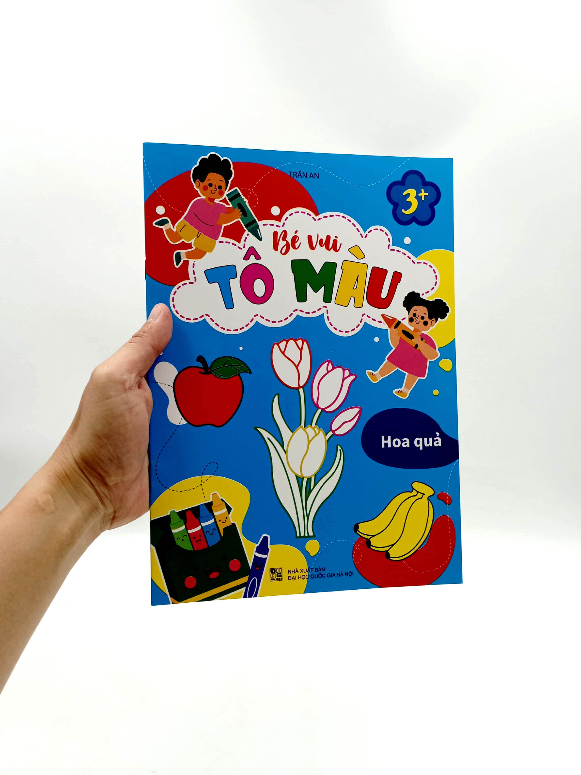 bé vui tô màu - hoa quả - Ảnh 7
