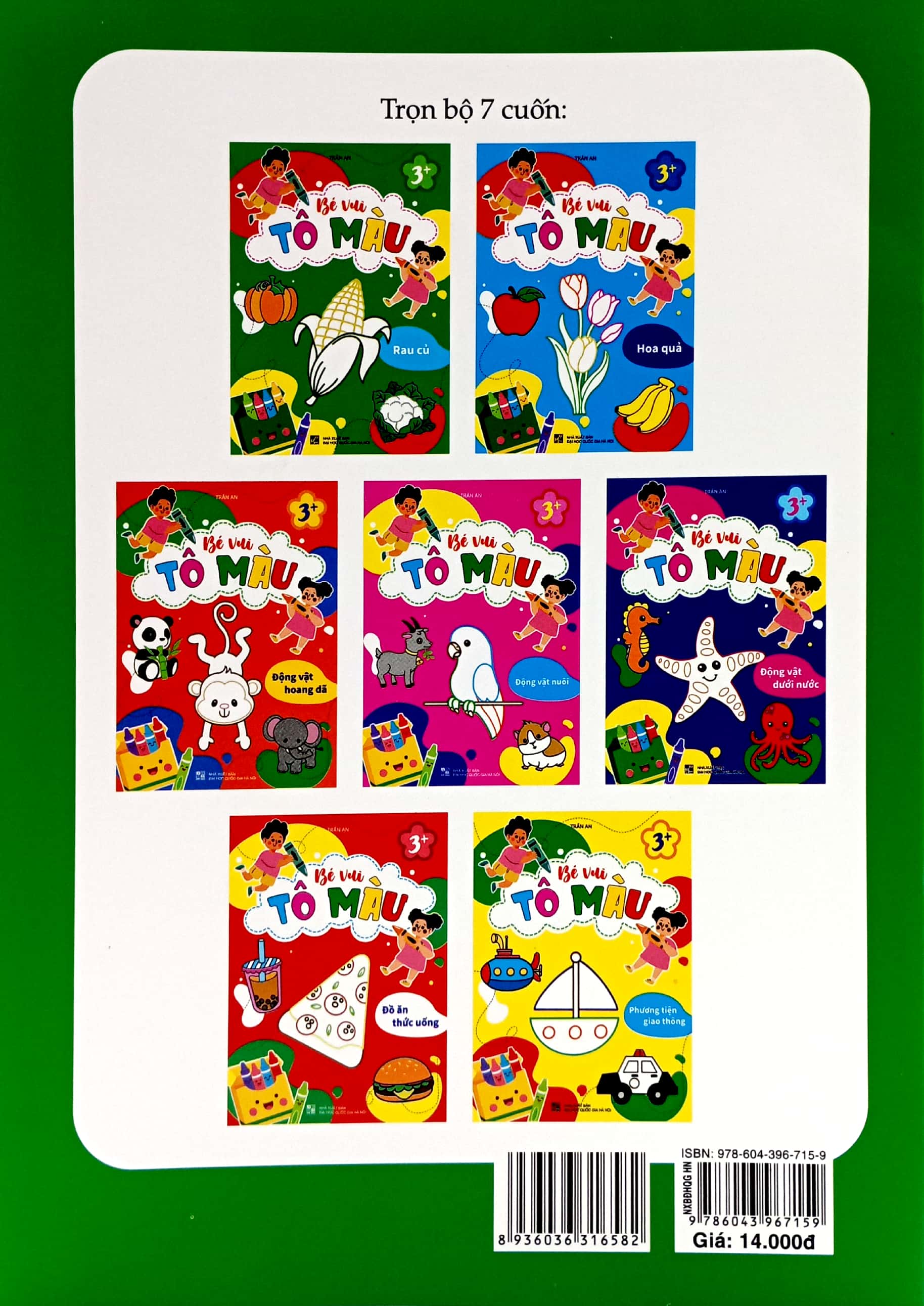 bé vui tô màu - rau củ - Ảnh 6