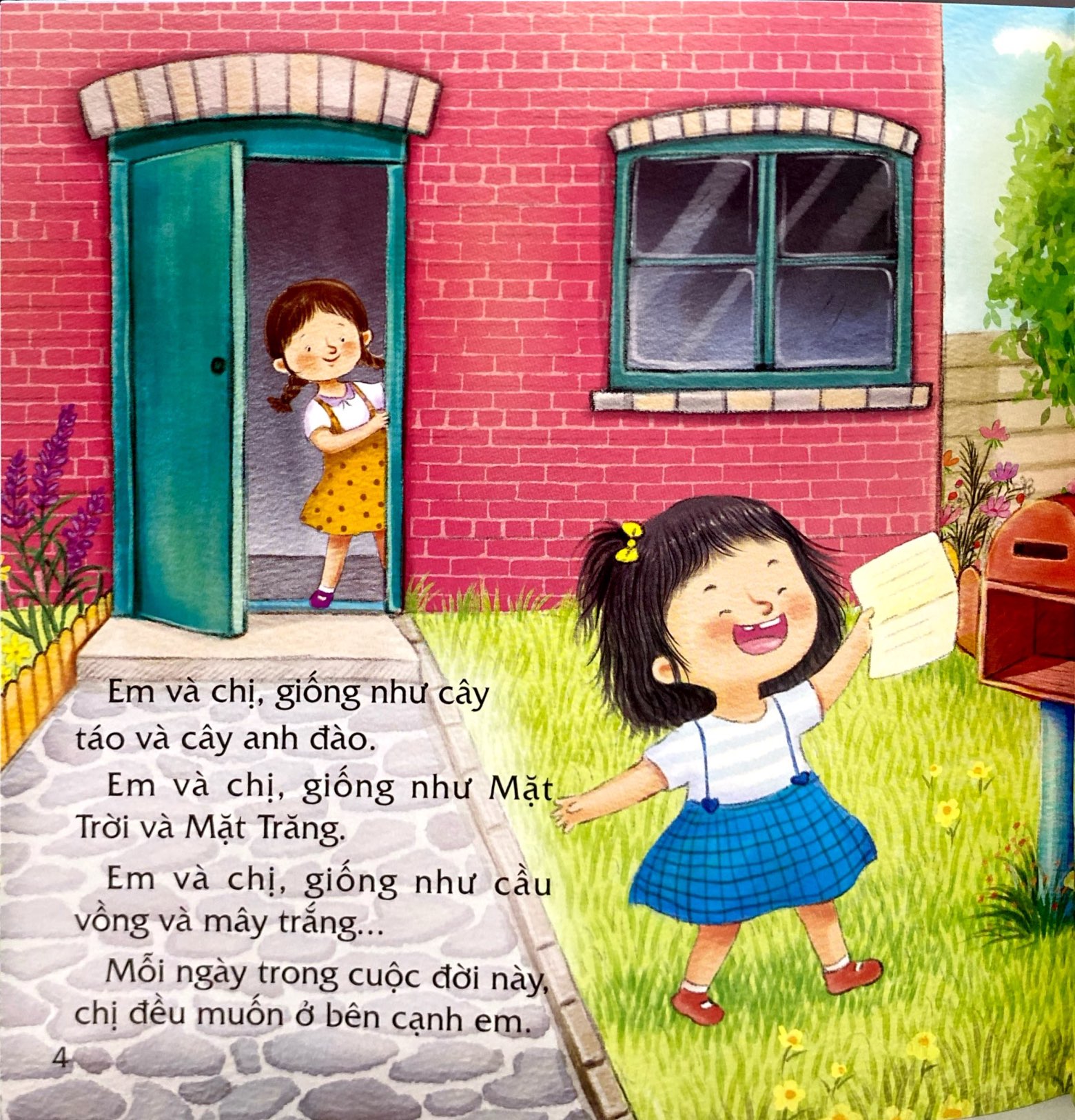 bé yêu cả nhà - chị yêu em lắm - Ảnh 5