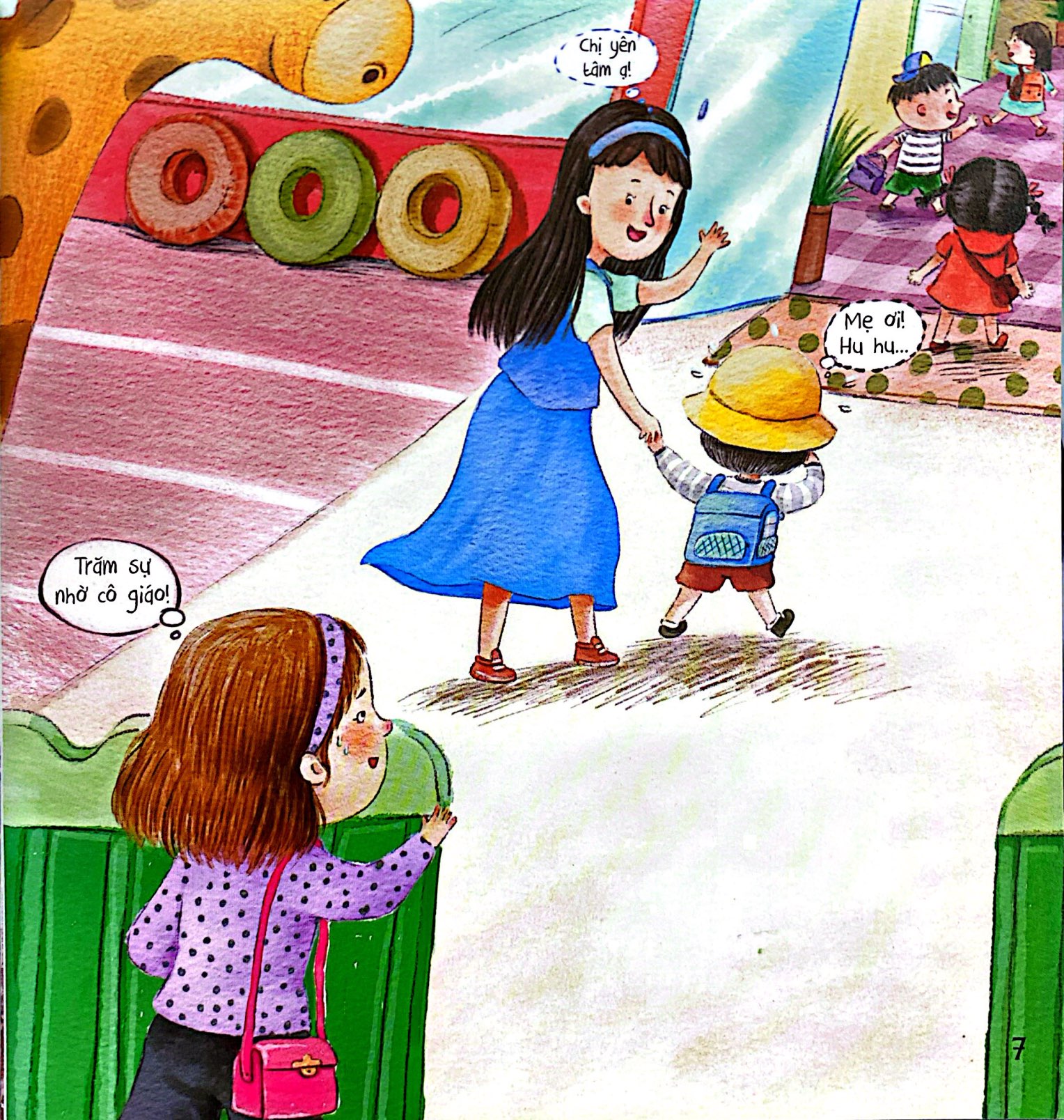 bé yêu cả nhà - con yêu cô lắm - Ảnh 10