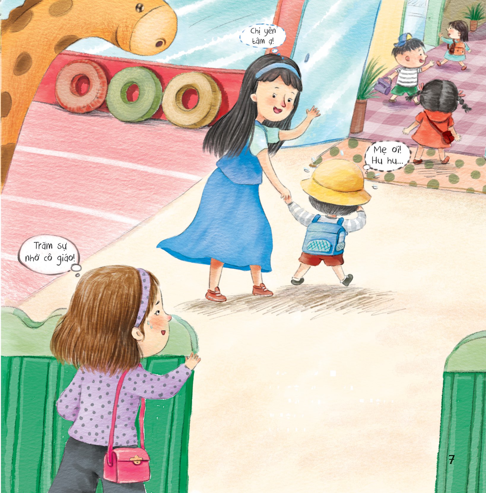 bé yêu cả nhà - con yêu cô lắm - Ảnh 11