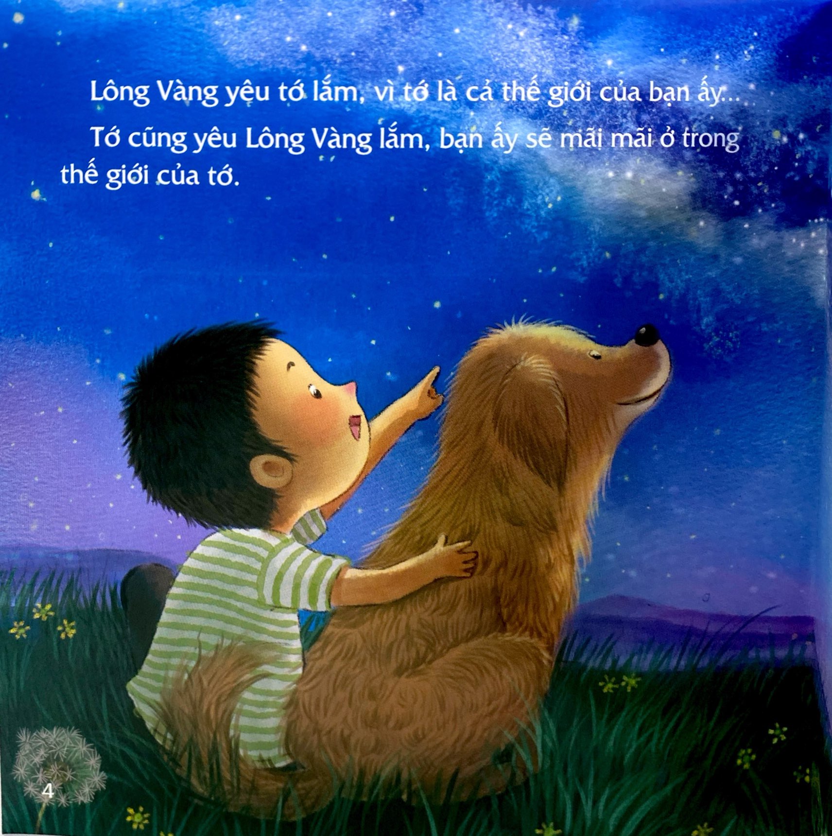 bé yêu cả nhà - lông vàng ơi, tớ yêu cậu lắm - Ảnh 5