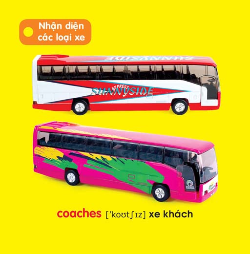 bé yêu đi mẫu giáo - các loại xe ô tô - Ảnh 3