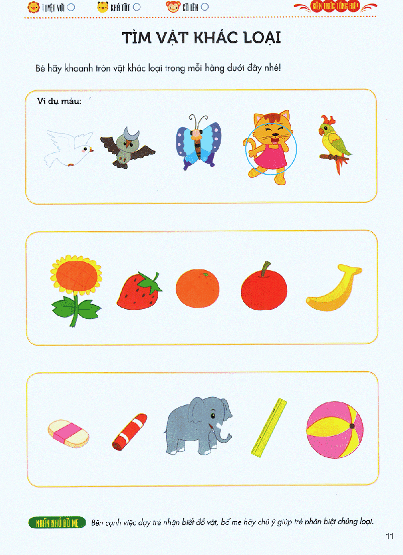 bé yêu đi mẫu giáo - rèn luyện iq (a) - Ảnh 11