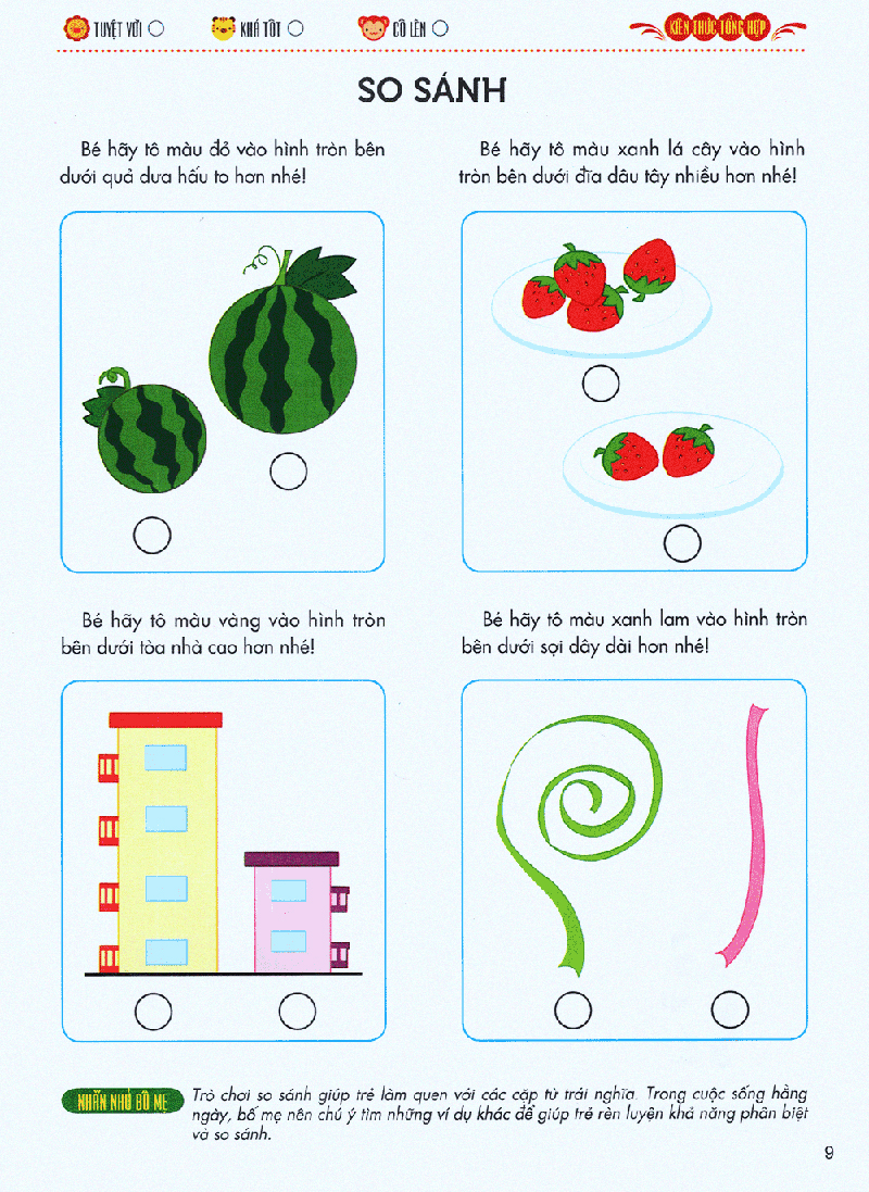 bé yêu đi mẫu giáo - rèn luyện iq (a) - Ảnh 9