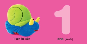 bé yêu đi mẫu giáo - số đếm (song ngữ anh - việt) - Ảnh 2