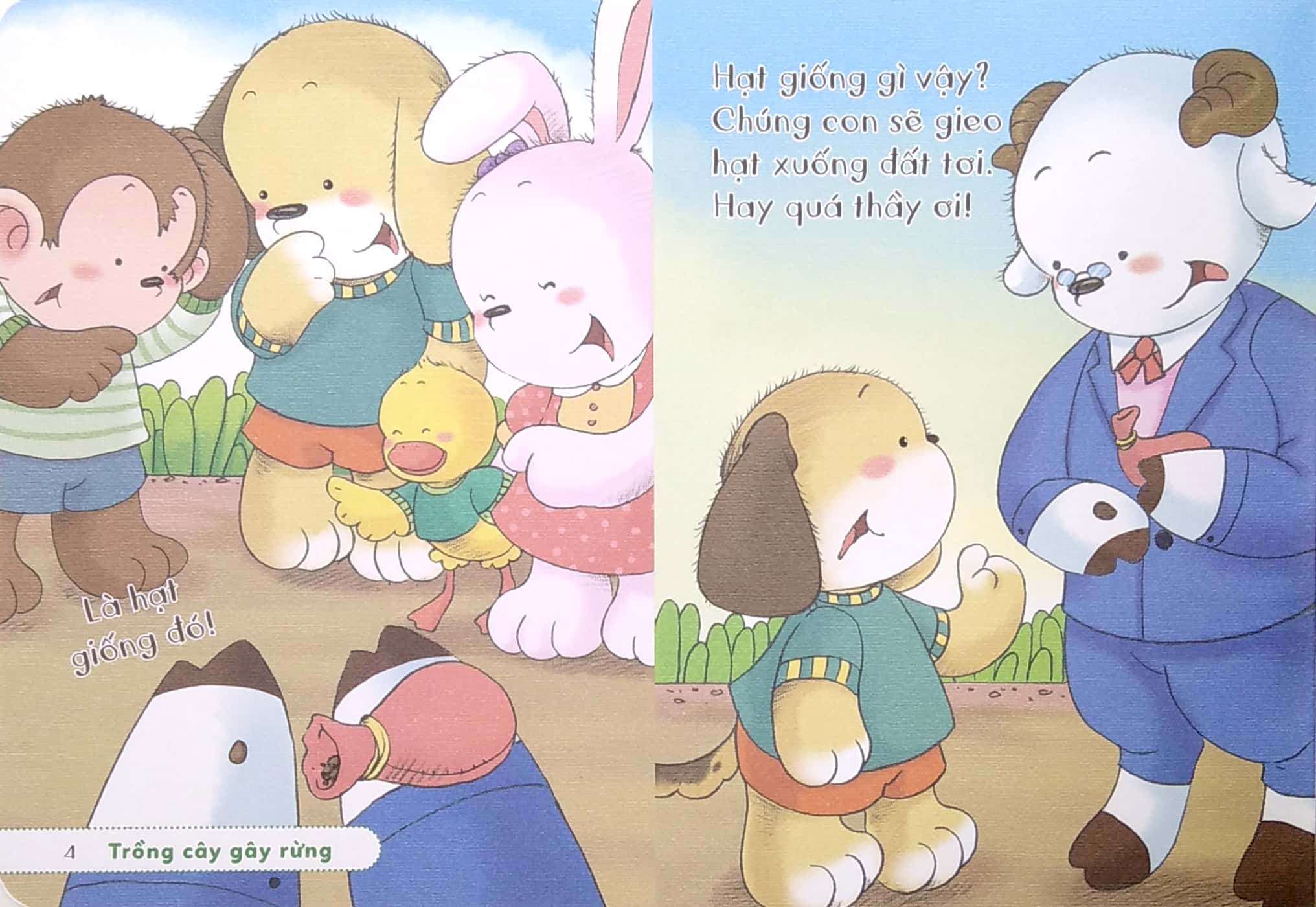 bé yêu ngoan ngoãn giỏi giang - trồng cây gây rừng - Ảnh 4