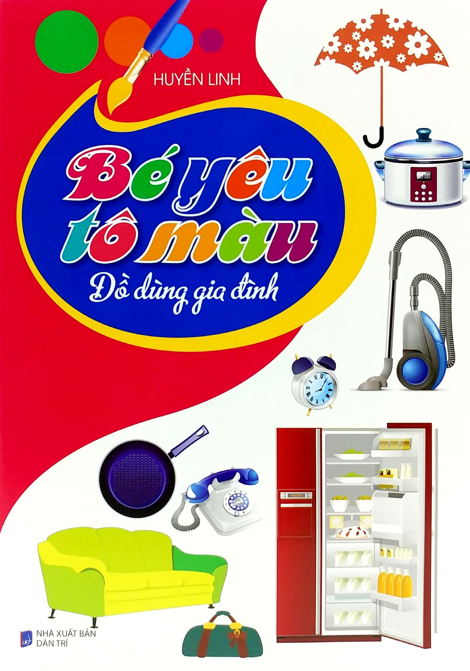 bé yêu tô màu - đồ dùng gia đình - Ảnh 2