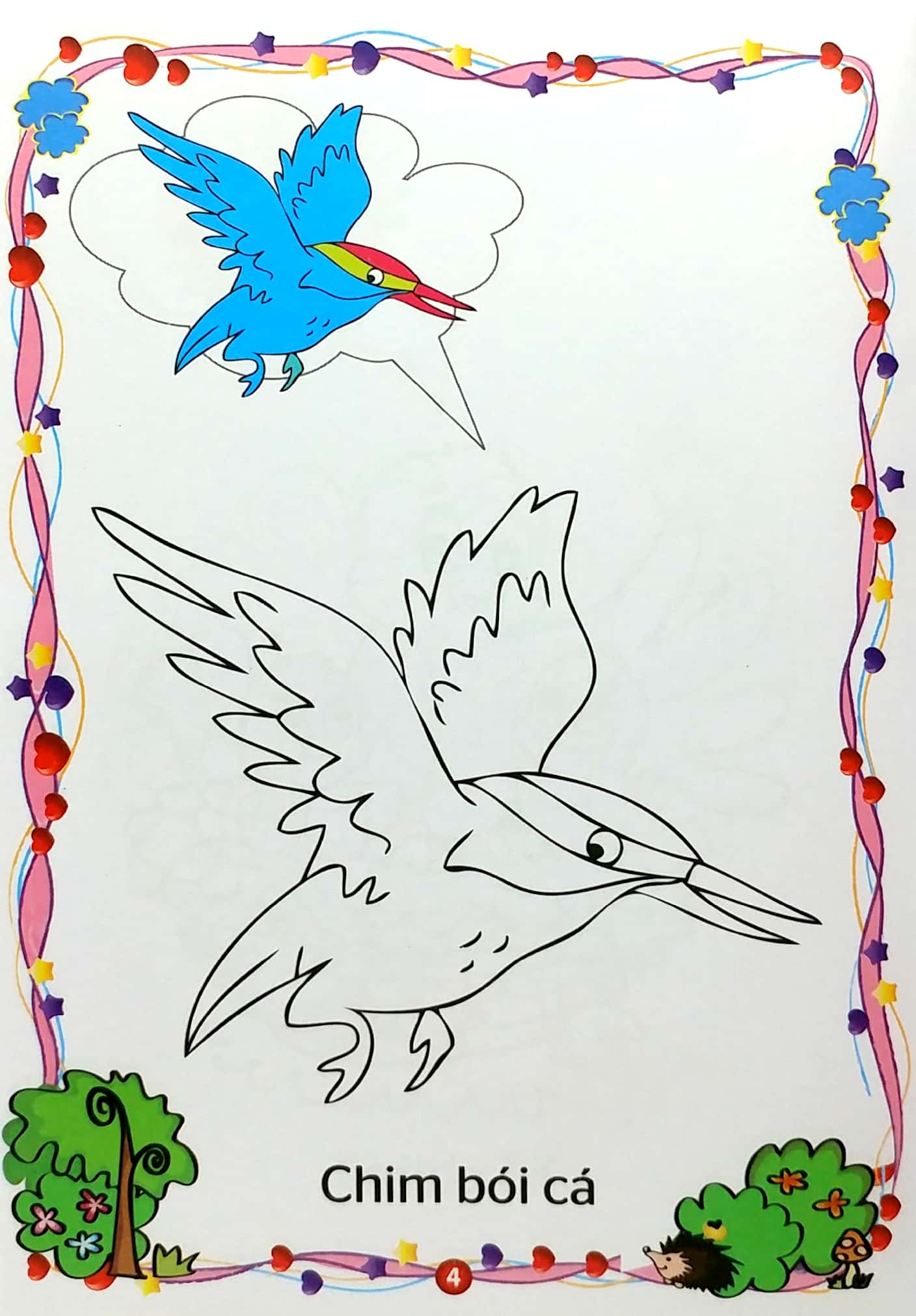 bé yêu tô màu - thế giới loài chim - Ảnh 5