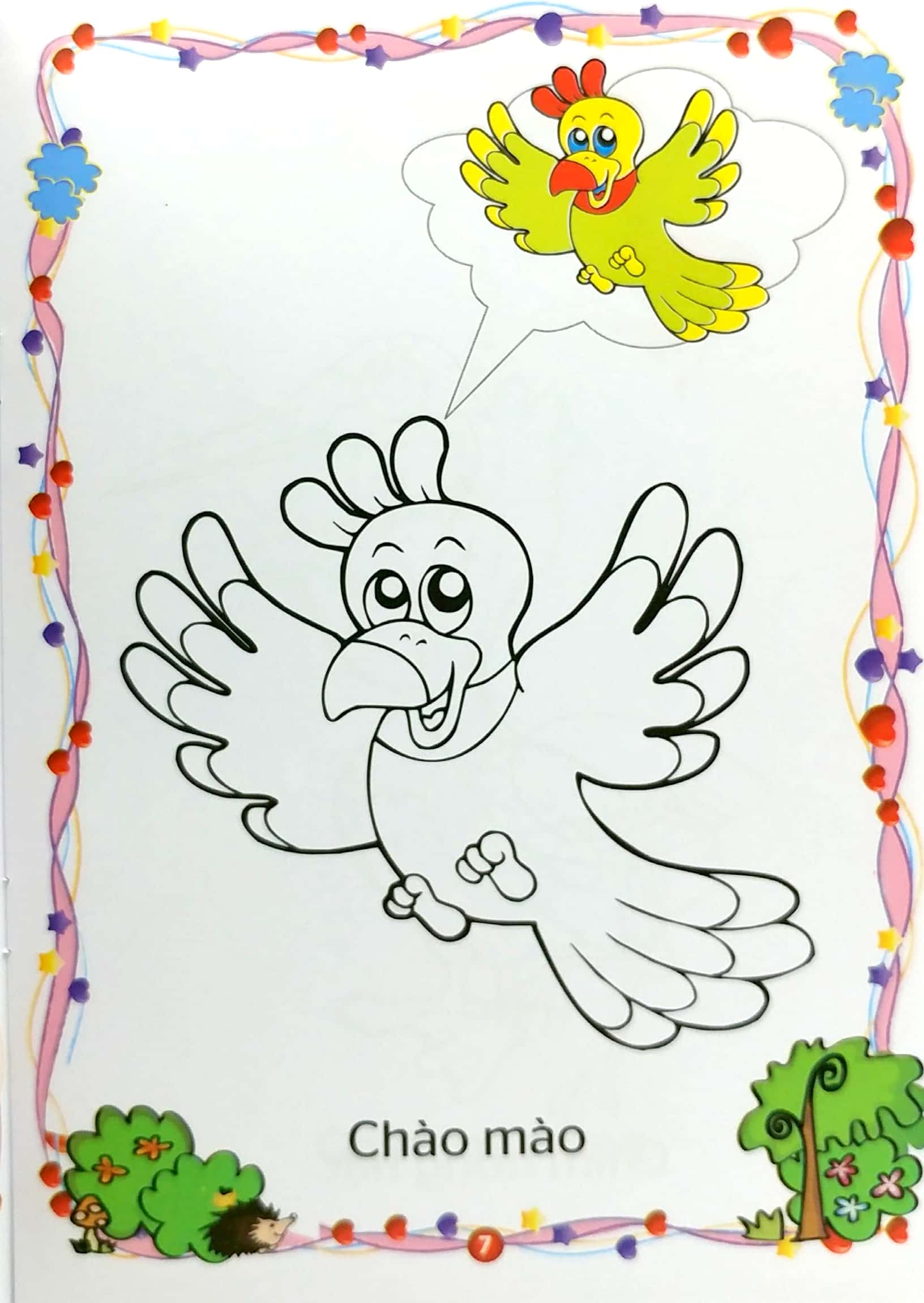 bé yêu tô màu - thế giới loài chim - Ảnh 8