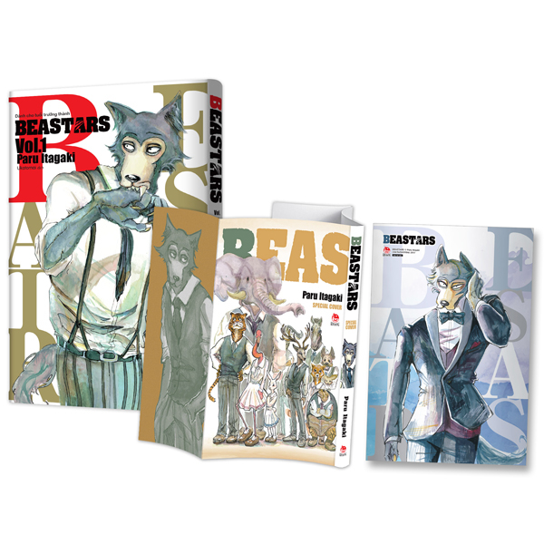 Bộ Beastars - Tập 1 - Tặng Kèm Special Cover + Metalize Card