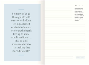 becoming: a guided journal for discovering your voice - Ảnh 7