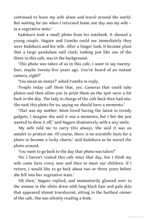 before the coffee gets cold 4: before we say goodbye - Ảnh 7