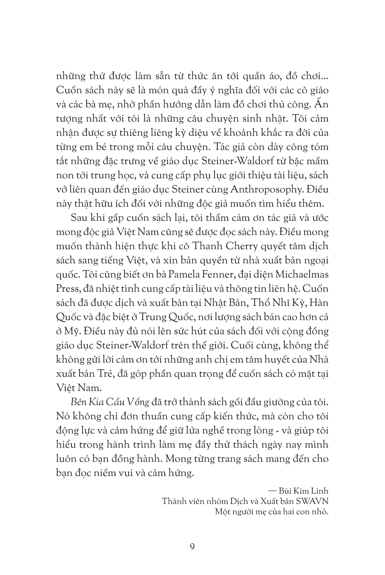 bên kia cầu vồng - nuôi dưỡng đứa trẻ từ sơ sinh đến bảy tuổi - beyond the rainbow bridge - Ảnh 6