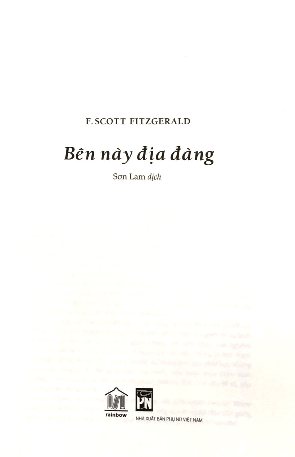 bên này địa đàng - this side of paradise - Ảnh 7