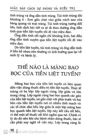 bệnh tiền liệt tuyến - giải pháp dự phòng và điều trị bệnh (tái bản) - Ảnh 10