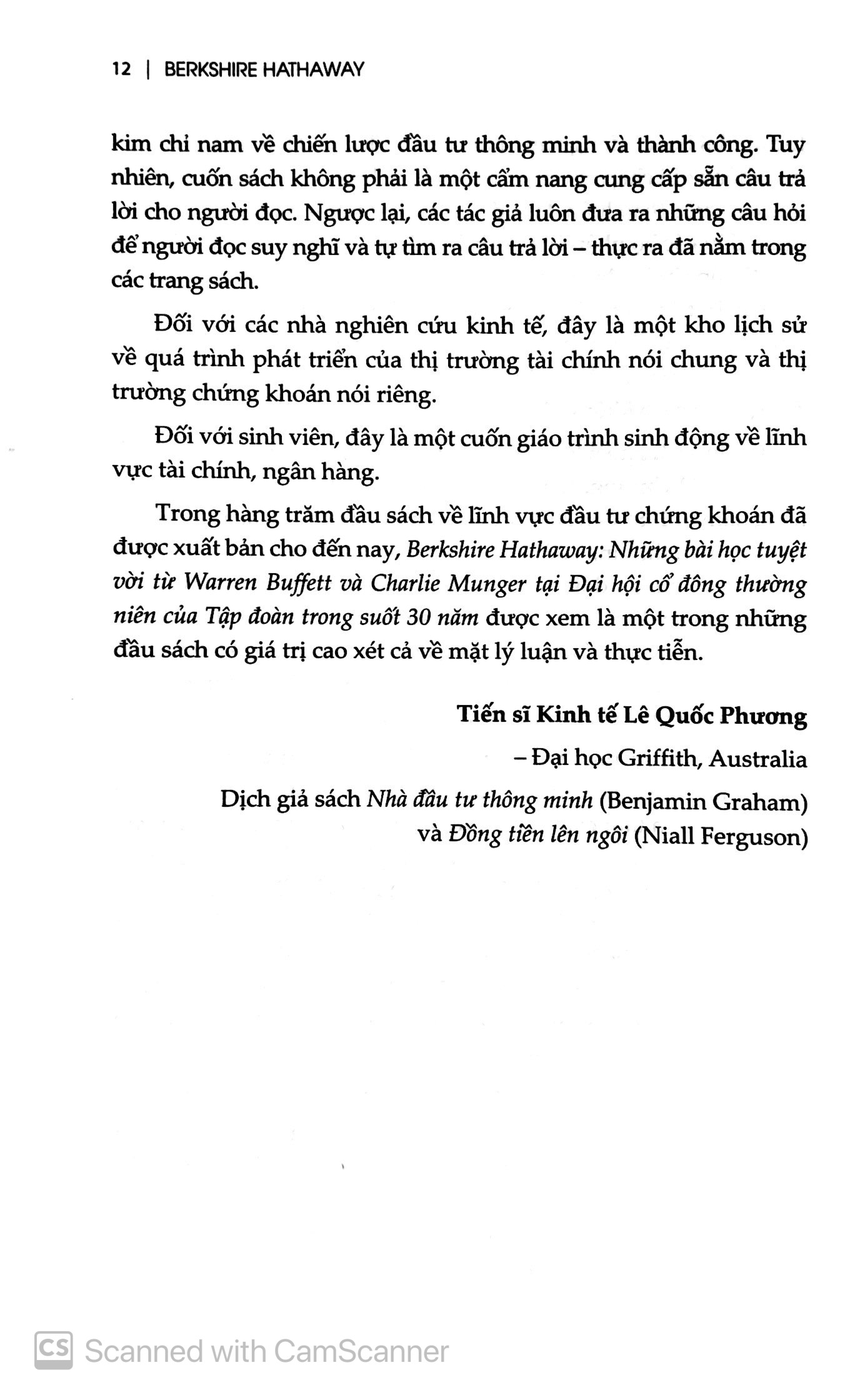 berkshire hathaway: những bài học tuyệt vời từ warren buffett và charlie munger tại đại hội cổ đông thường niên của tập đoàn trong suốt 30 năm (tái bản 2023) - Ảnh 6