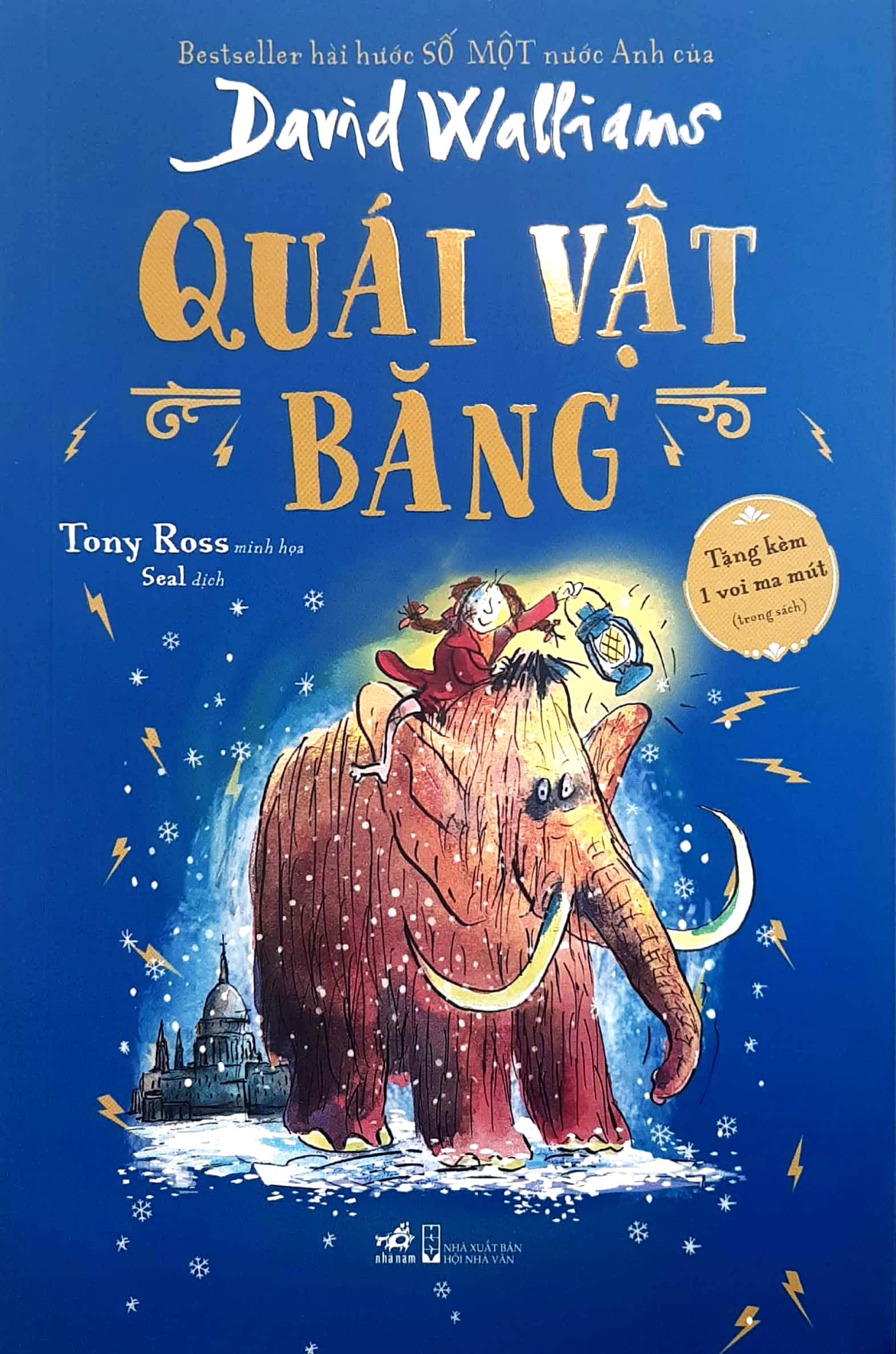 bestseller hài hước số một nước anh của david walliams - quái vật băng - Ảnh 2