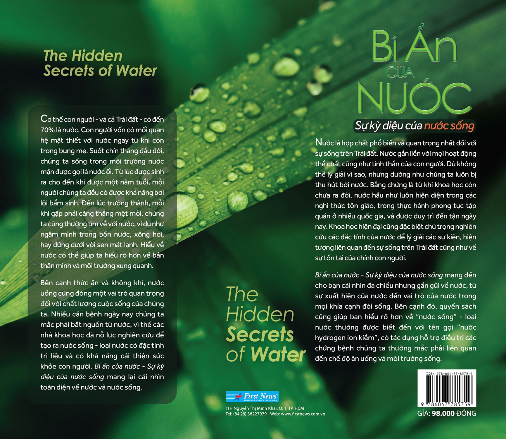 bí ẩn của nước - giải mã sự kỳ diệu của nước sống - the hidden secrets of water - Ảnh 8