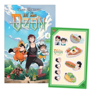 bí ẩn ozon - tập 4 - hùng minh - tặng kèm bảng sticker - Ảnh 2