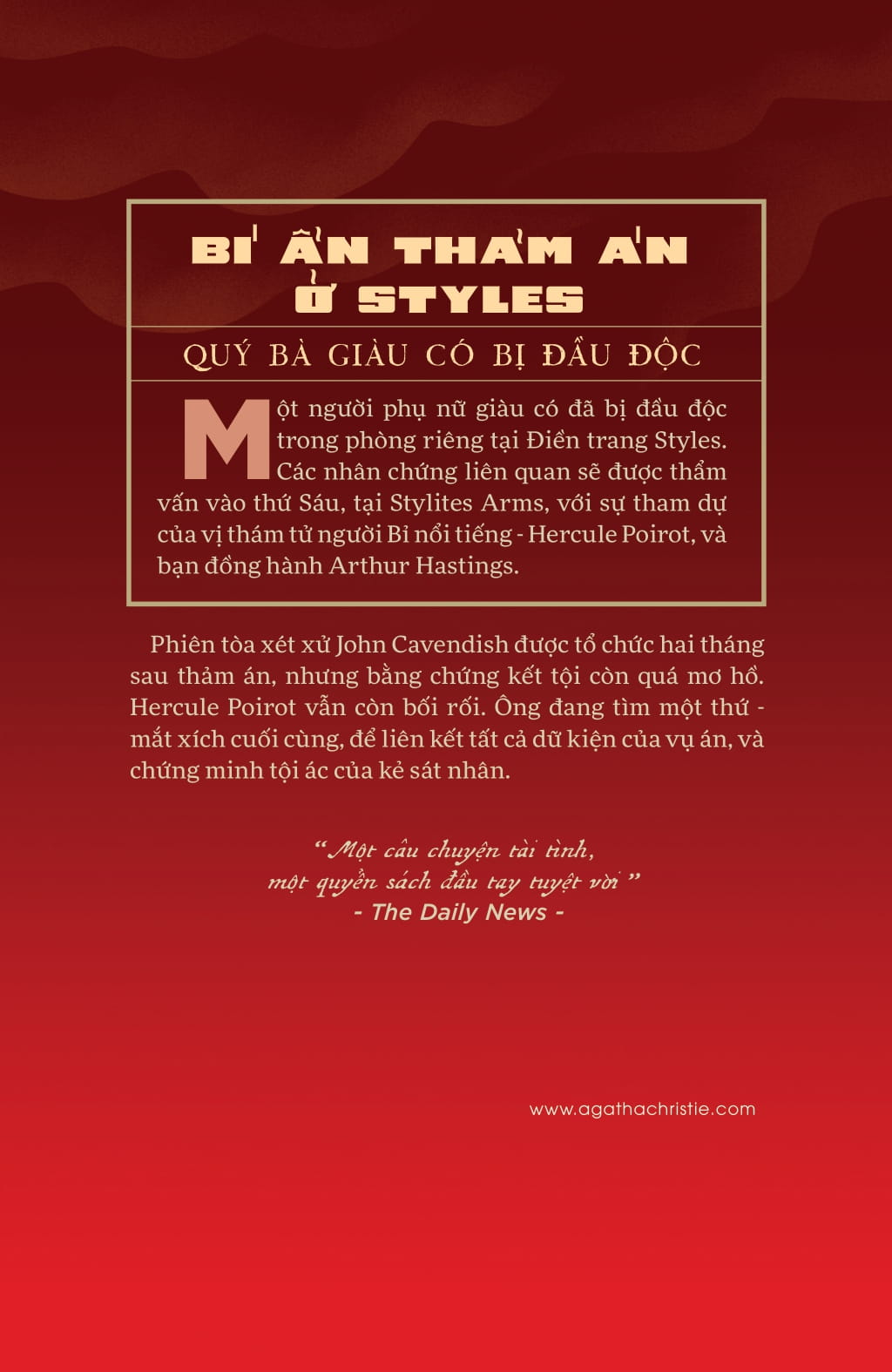 bí ẩn thảm án ở styles - một vụ án của hercule poirot - Ảnh 11