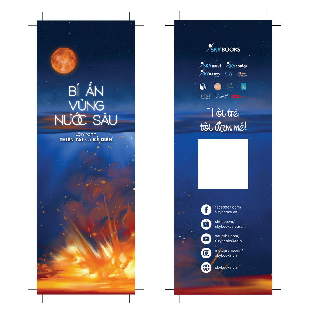 bí ẩn vùng nước sâu - lằn ranh thiên tài và kẻ điên - tặng kèm bookmark - Ảnh 3