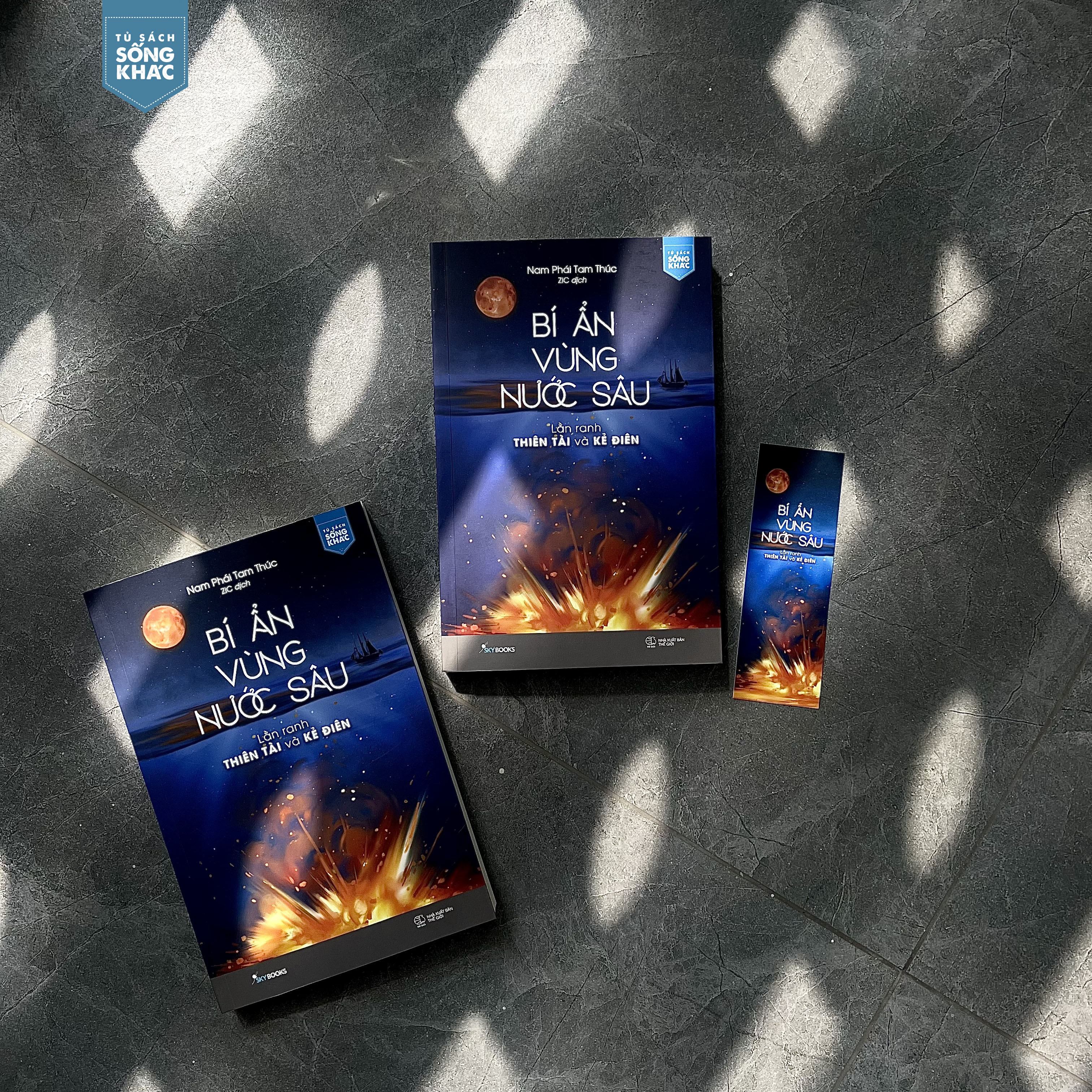 bí ẩn vùng nước sâu - lằn ranh thiên tài và kẻ điên - tặng kèm bookmark - Ảnh 6