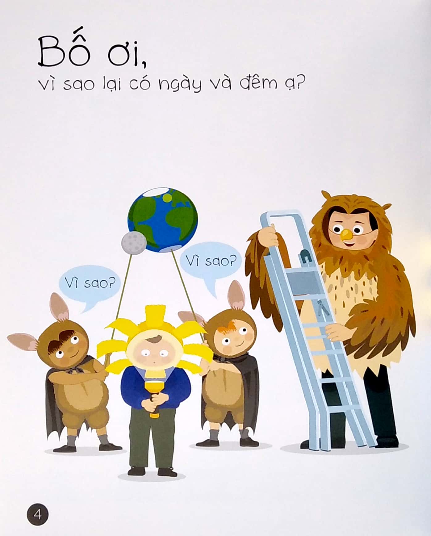 bi bô bé hỏi? - vì sao có ngày và đêm? - Ảnh 5