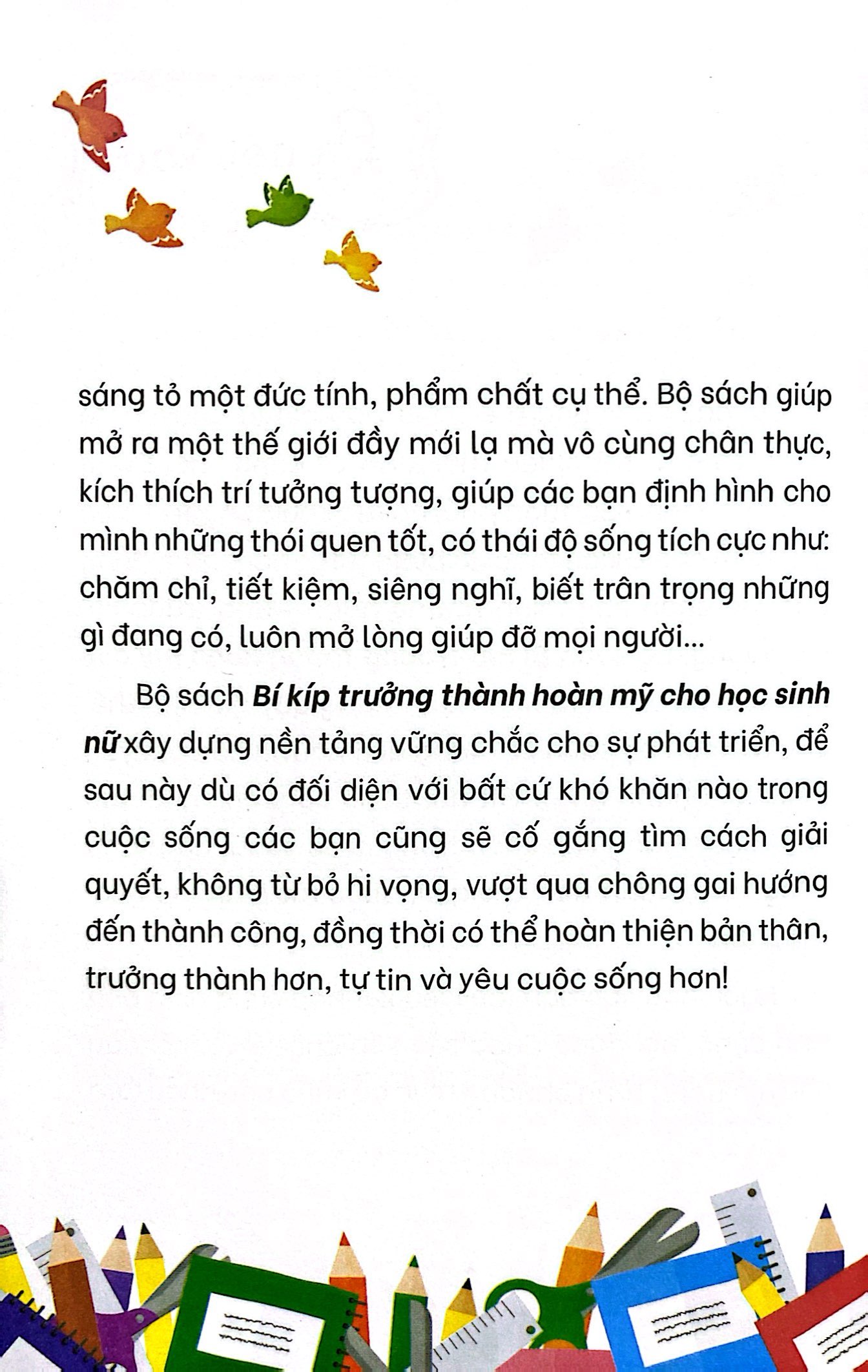 bí kíp trưởng thành hoàn mỹ cho học sinh nữ - trở thành cô gái có thói quen tốt - tự lập - Ảnh 6