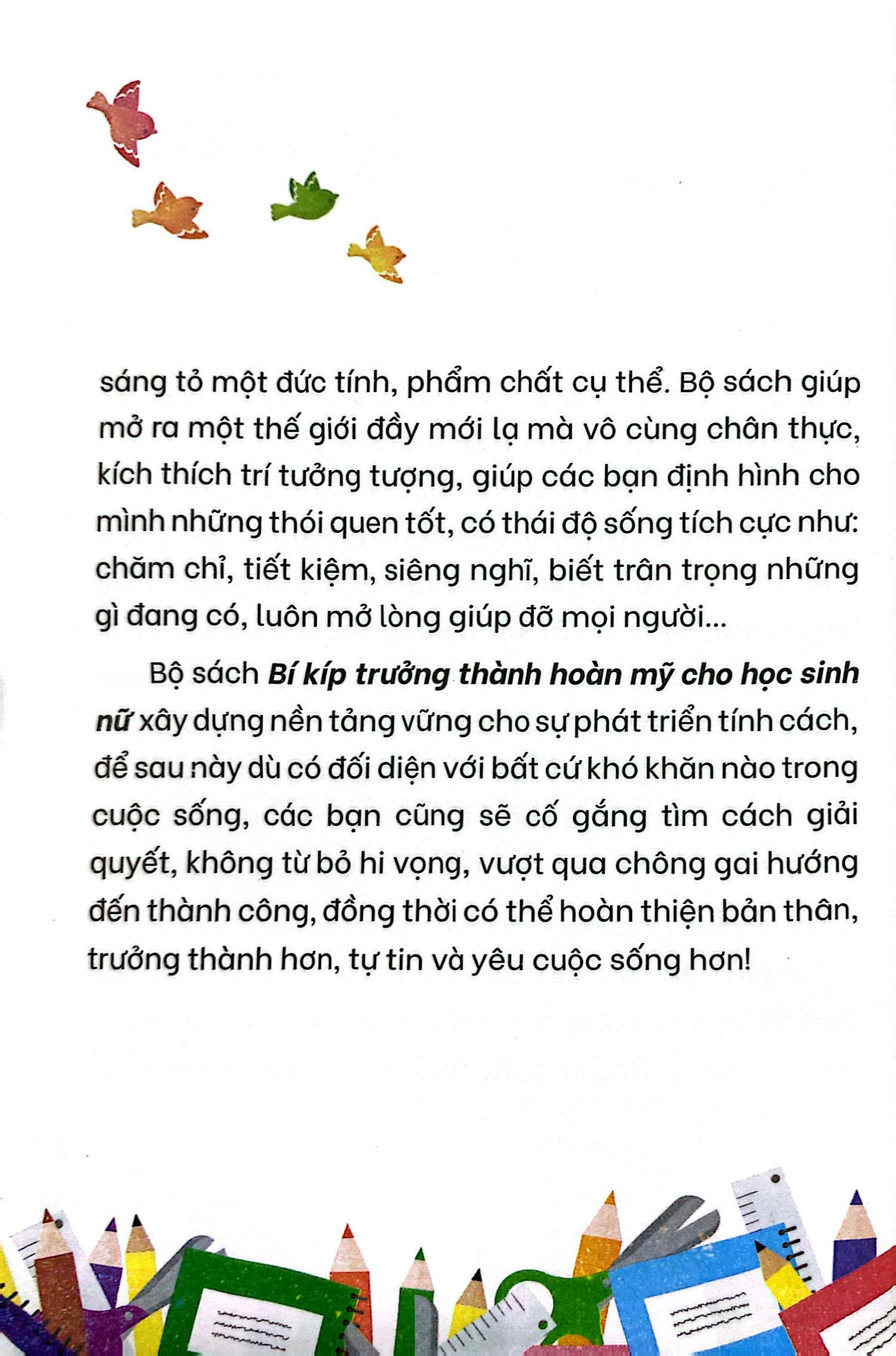 bí kíp trưởng thành hoàn mỹ cho học sinh nữ - trở thành cô gái thông minh trí tuệ - tự tin - Ảnh 5