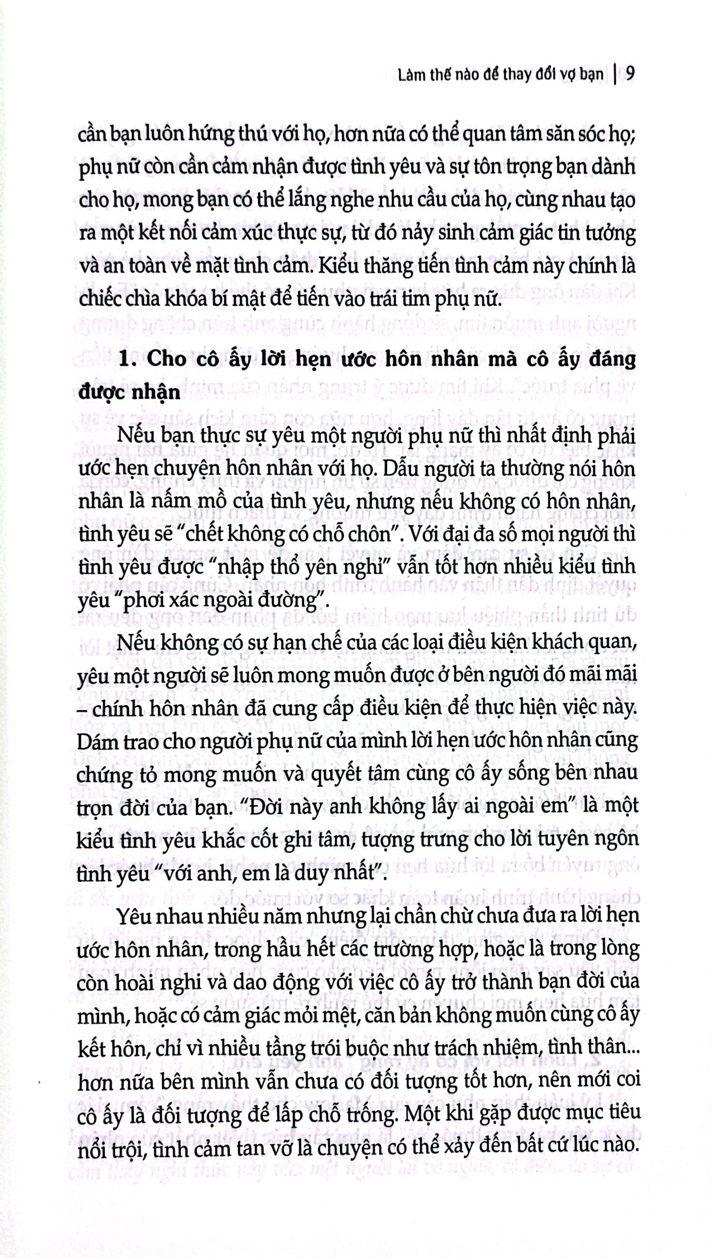bí mật của hôn nhân - làm thế nào để thay đổi vợ bạn - Ảnh 8